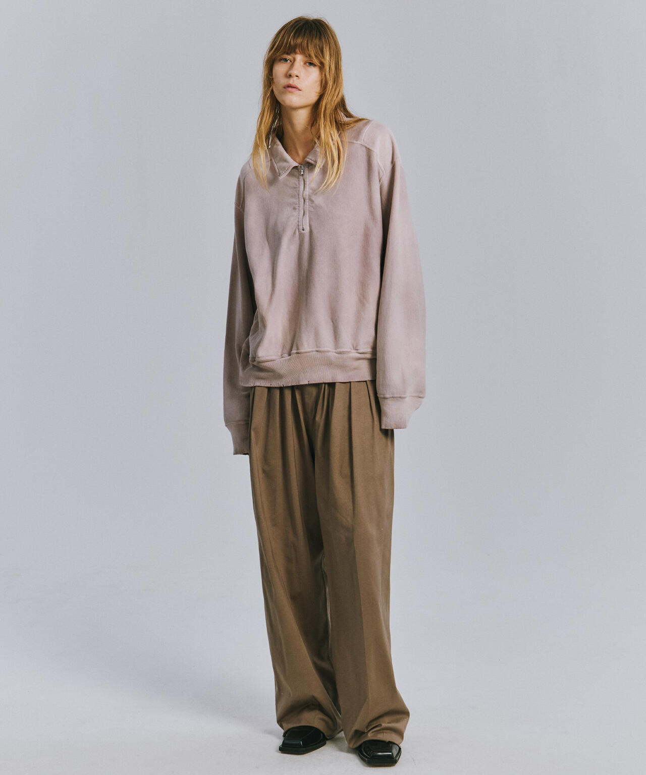 ANCELLM/アンセルム/FLEECE-LINED SWEAT PULLOVER/ANC-CT174
