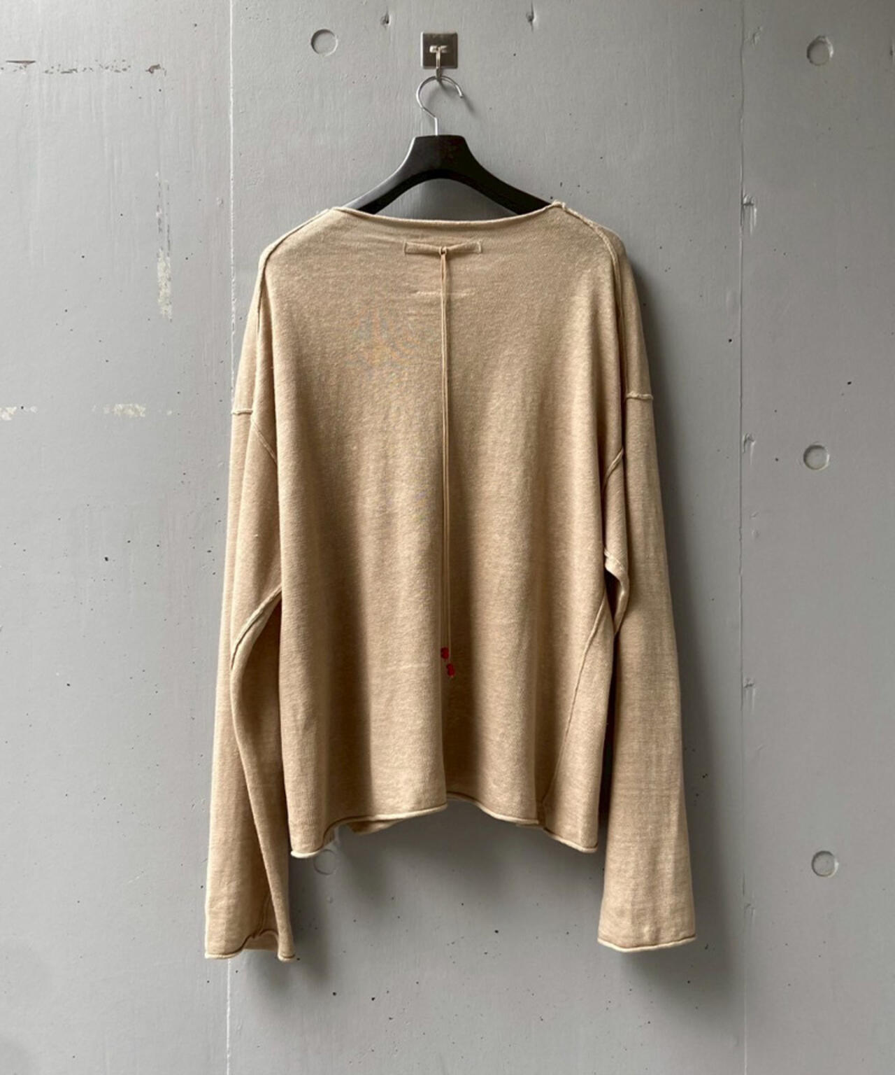 ANCELLM×GARDEN/アンセルム×ガーデン/INSIDE-CUT LINEN KNIT EX/ANC