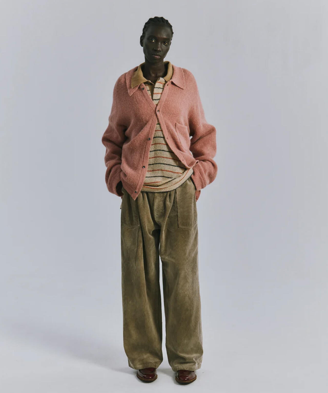 ANCELLM/アンセルム/KNIT SHIRT/ANC-KN36-A | GARDEN（ガーデン