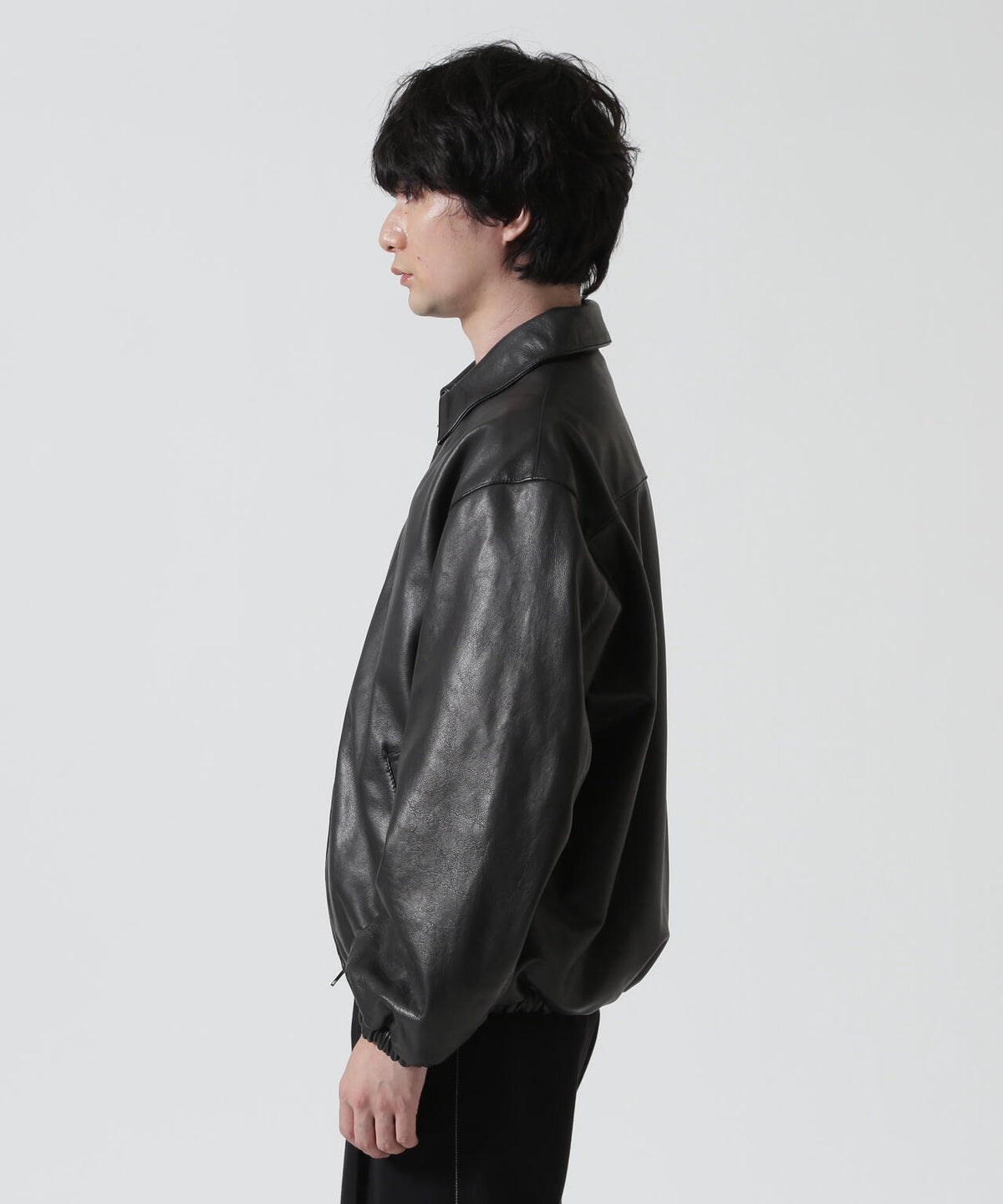 YOKE/ヨーク/Caif Leather Sports Jacket/YK26FW01306B