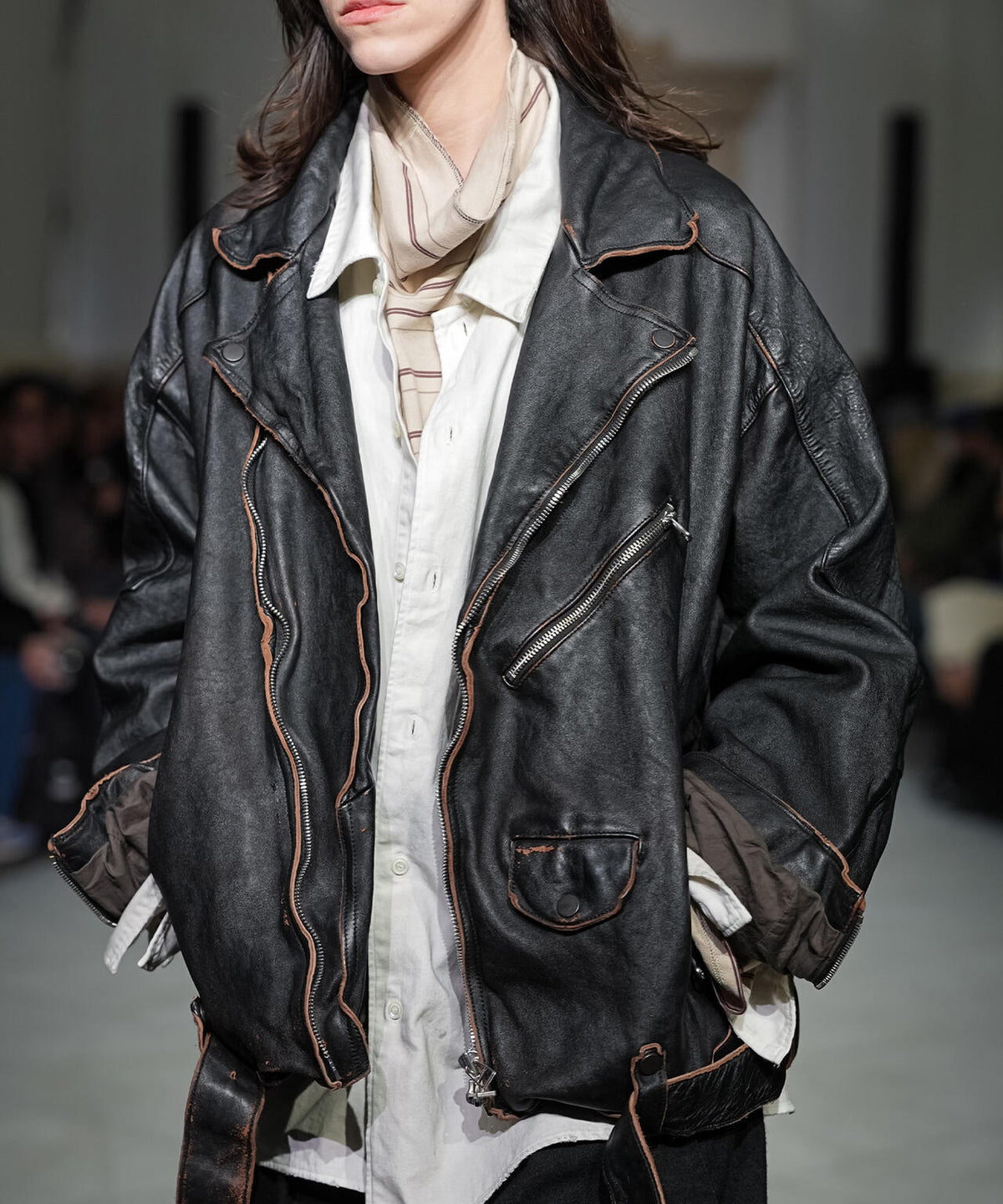 ANCELLM/アンセルム/AGING H.L BELTED JACKET/ANC-JK86