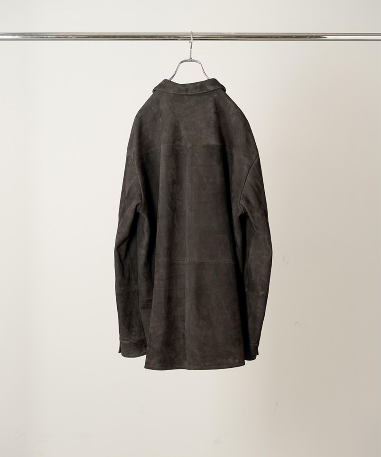 ANCELLM/アンセルム/GEEP LEATHER OVER SHIRT/ANC-SH99 | GARDEN