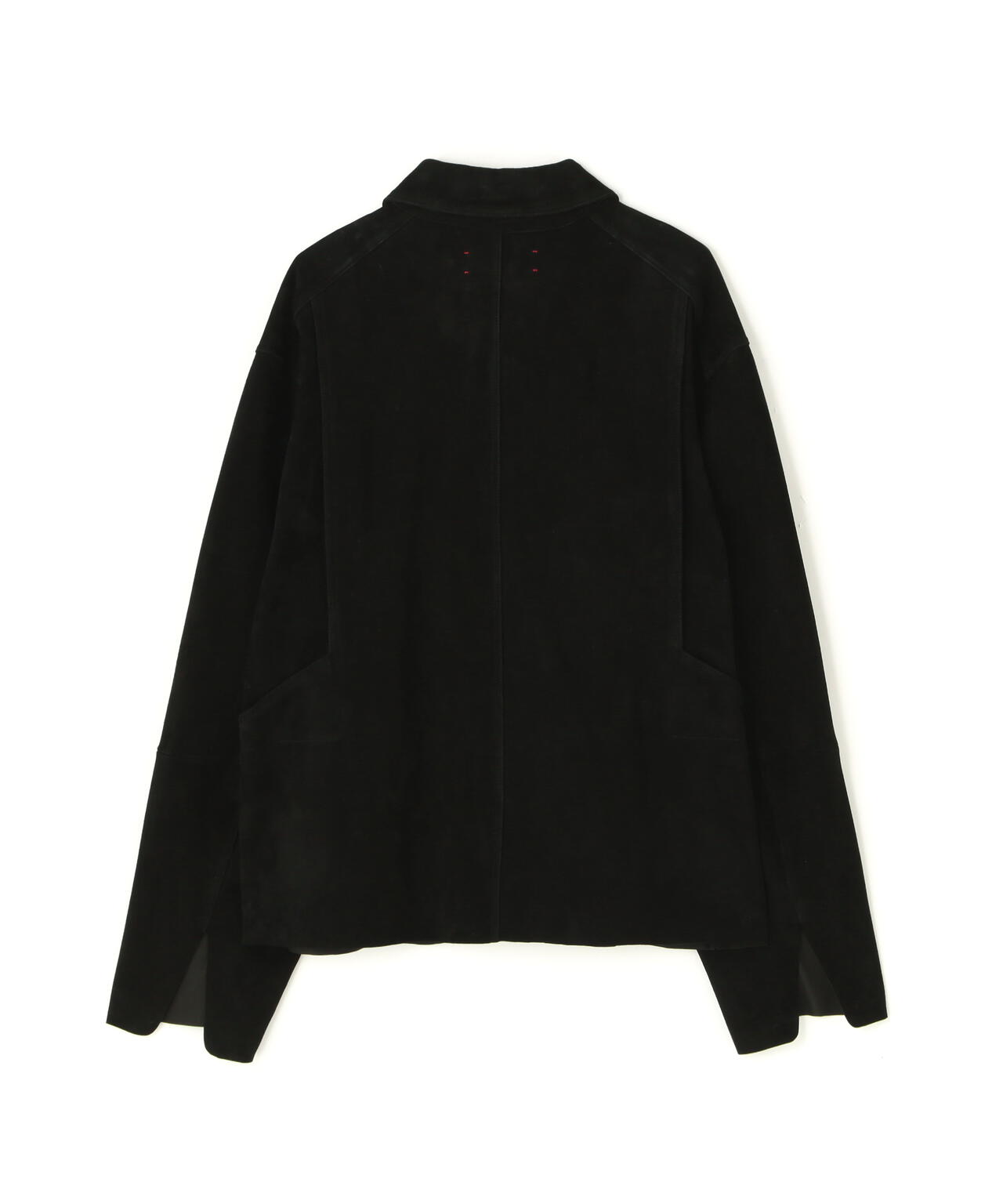 barbell object ノーカラージャケット 黒 1 barbell object/バーベルオブジェクト/leather jkt/bo-07j08 | GARDEN