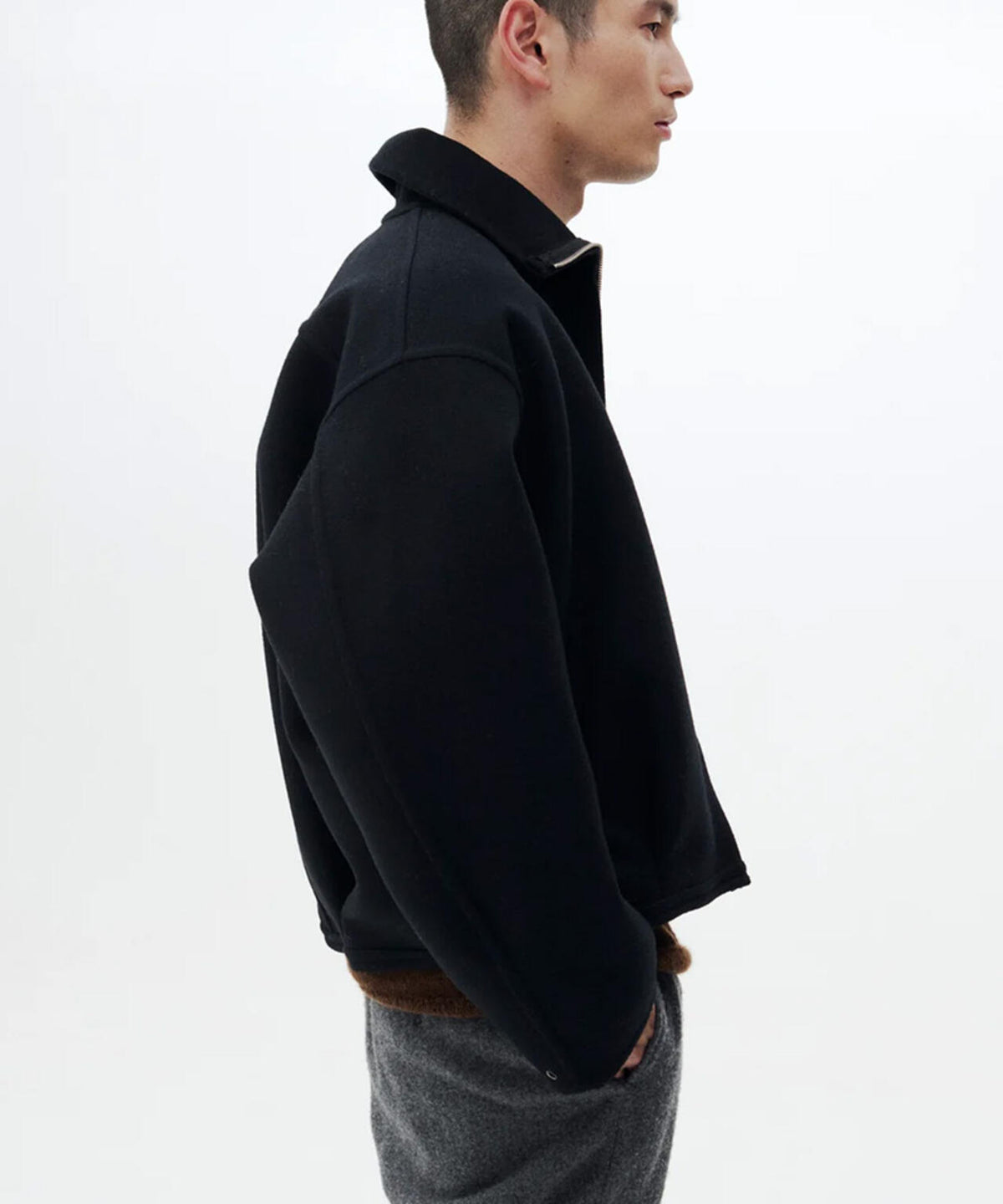 YOKE/ヨーク/Wool Cashmere Balloon Silhouette Blouson/YK26FW01318B