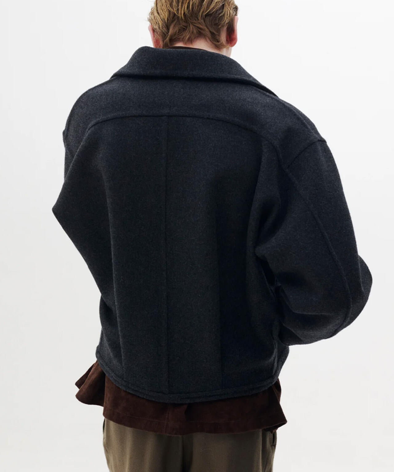 YOKE/ヨーク/Wool Cashmere Balloon Silhouette Blouson/YK26FW01318B