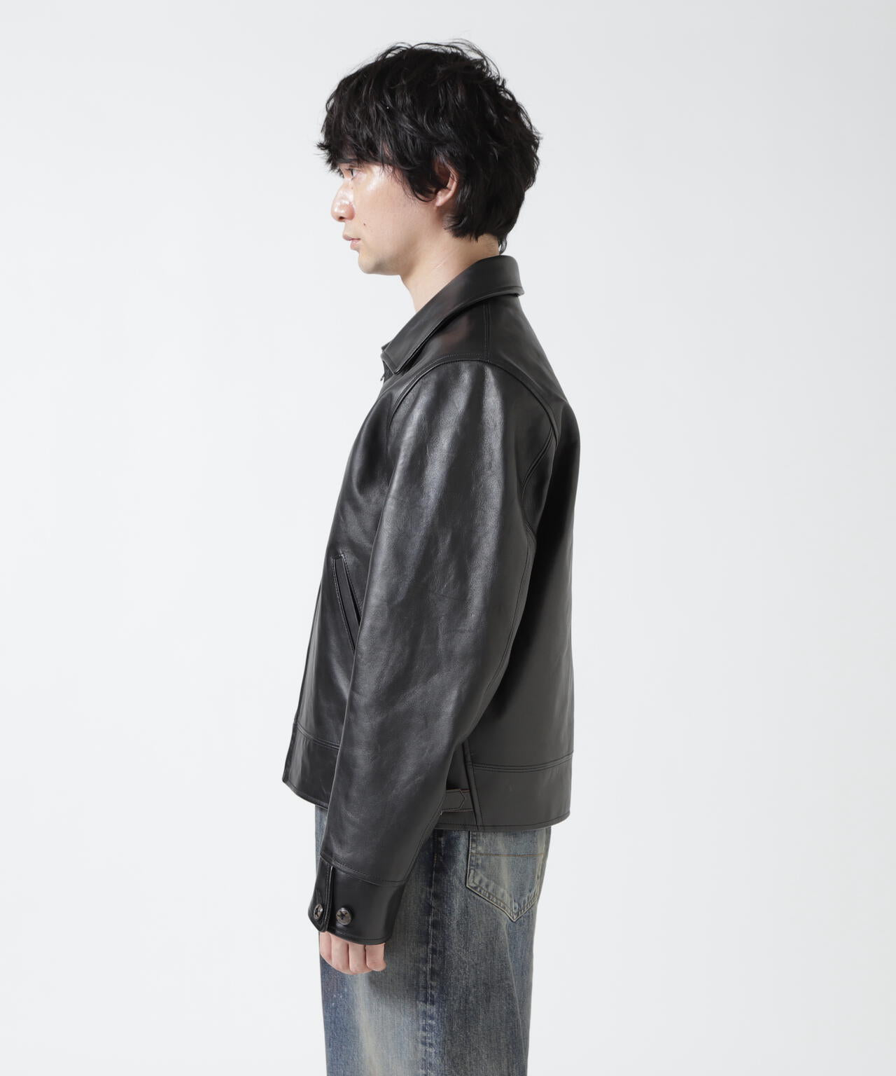 T.T/ティーティー/Lot.802 COSSACK LEATHER JACKET/TAIGA TAKAHASHI
