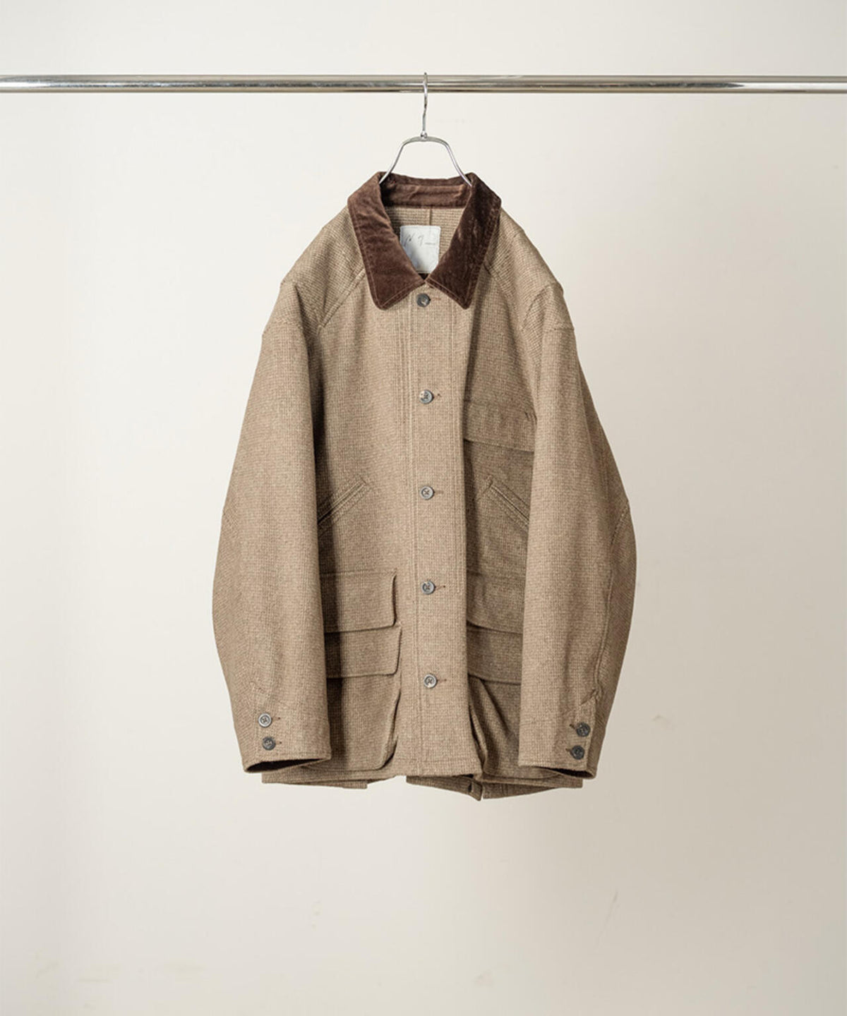 ANCELLM/アンセルム/WOOL BLANKET HUNTING JACKET/ANC-JK98-B