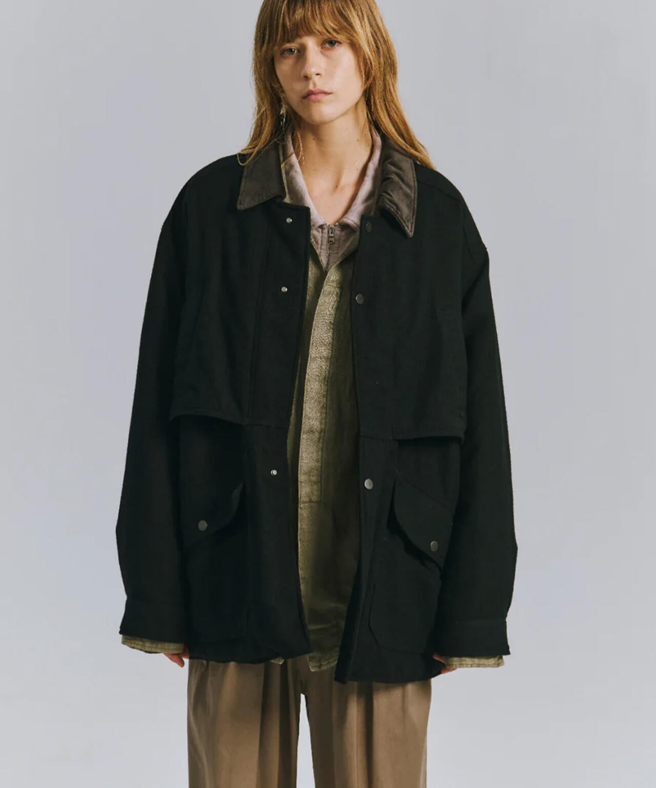 ANCELLM/アンセルム/WOOL HALF JACKET/ANC-JK99-C | GARDEN（ガーデン