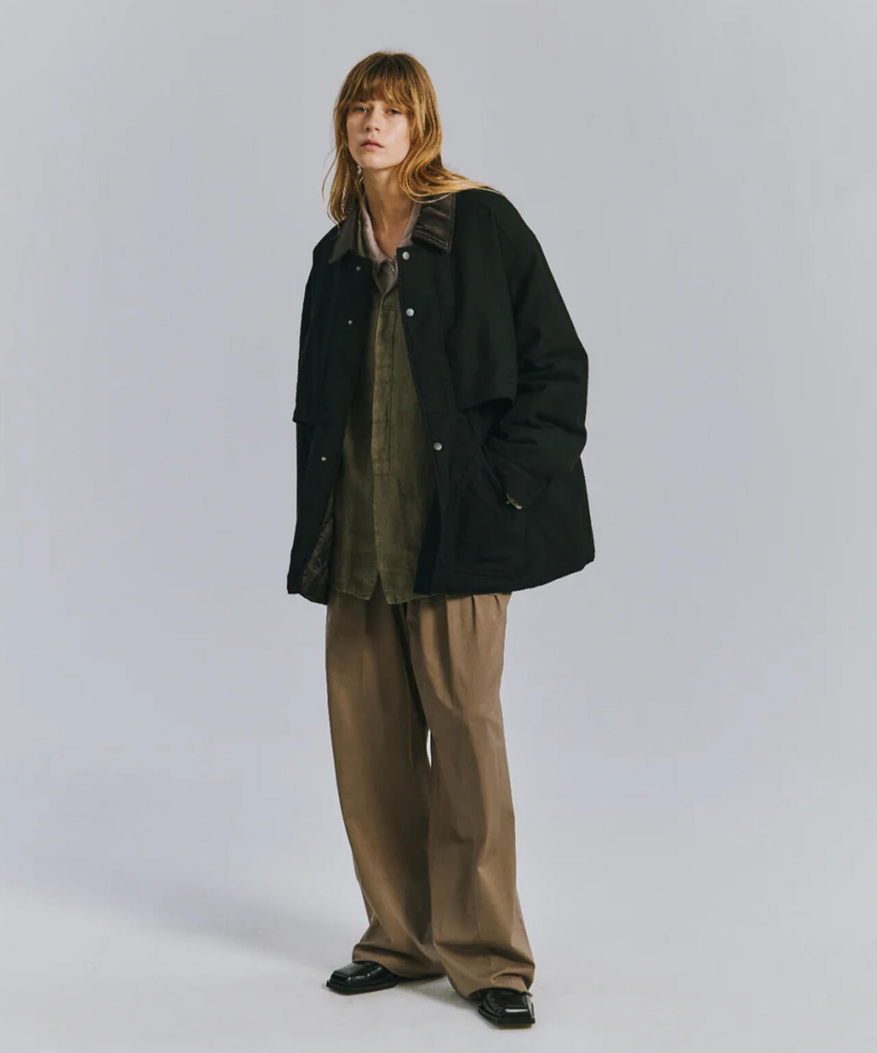 ANCELLM/アンセルム/WOOL HALF JACKET/ANC-JK99-C | GARDEN（ガーデン