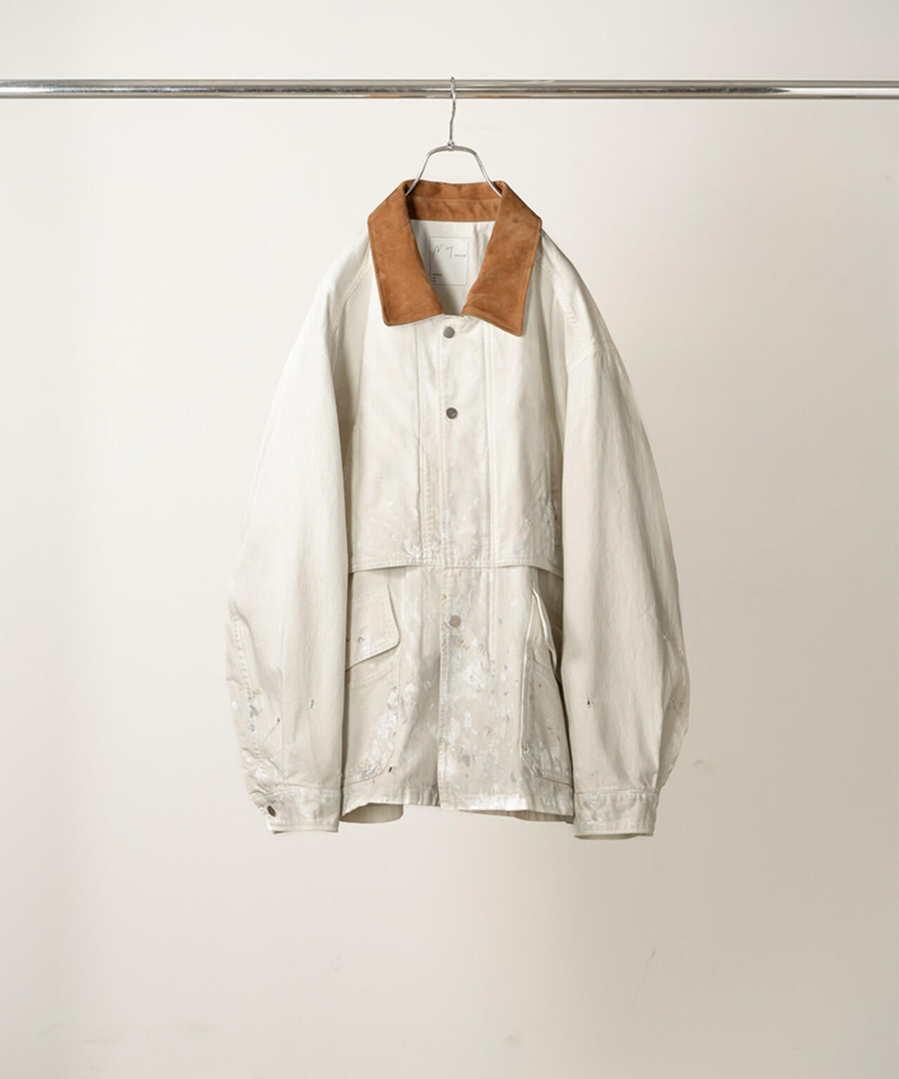 ANCELLM/アンセルム/AGING DENIM HALF JACKET/ANC-JK99-B | GARDEN