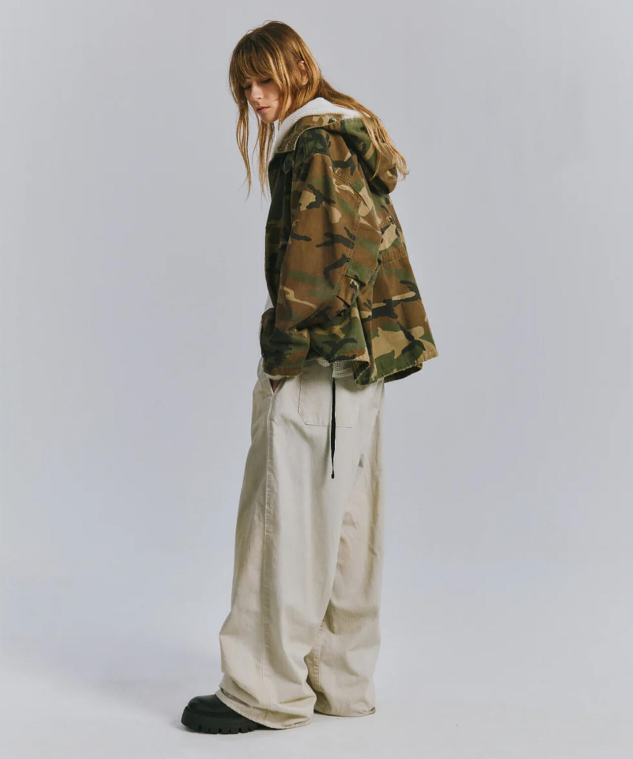 ANCELLM/アンセルム/CAMO OVER HOODIE/ANC-SH111 | GARDEN（ガーデン
