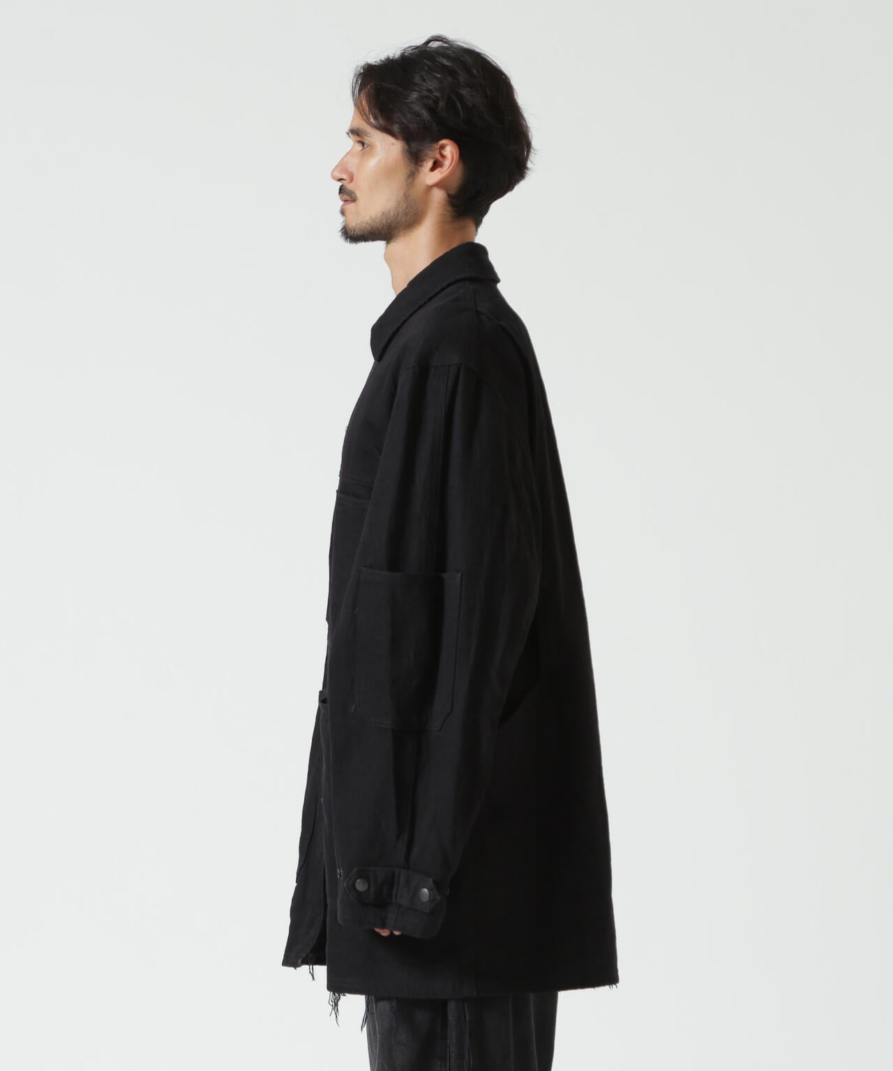 barbell object/バーベルオブジェクト/denim coverall/bo-07a01