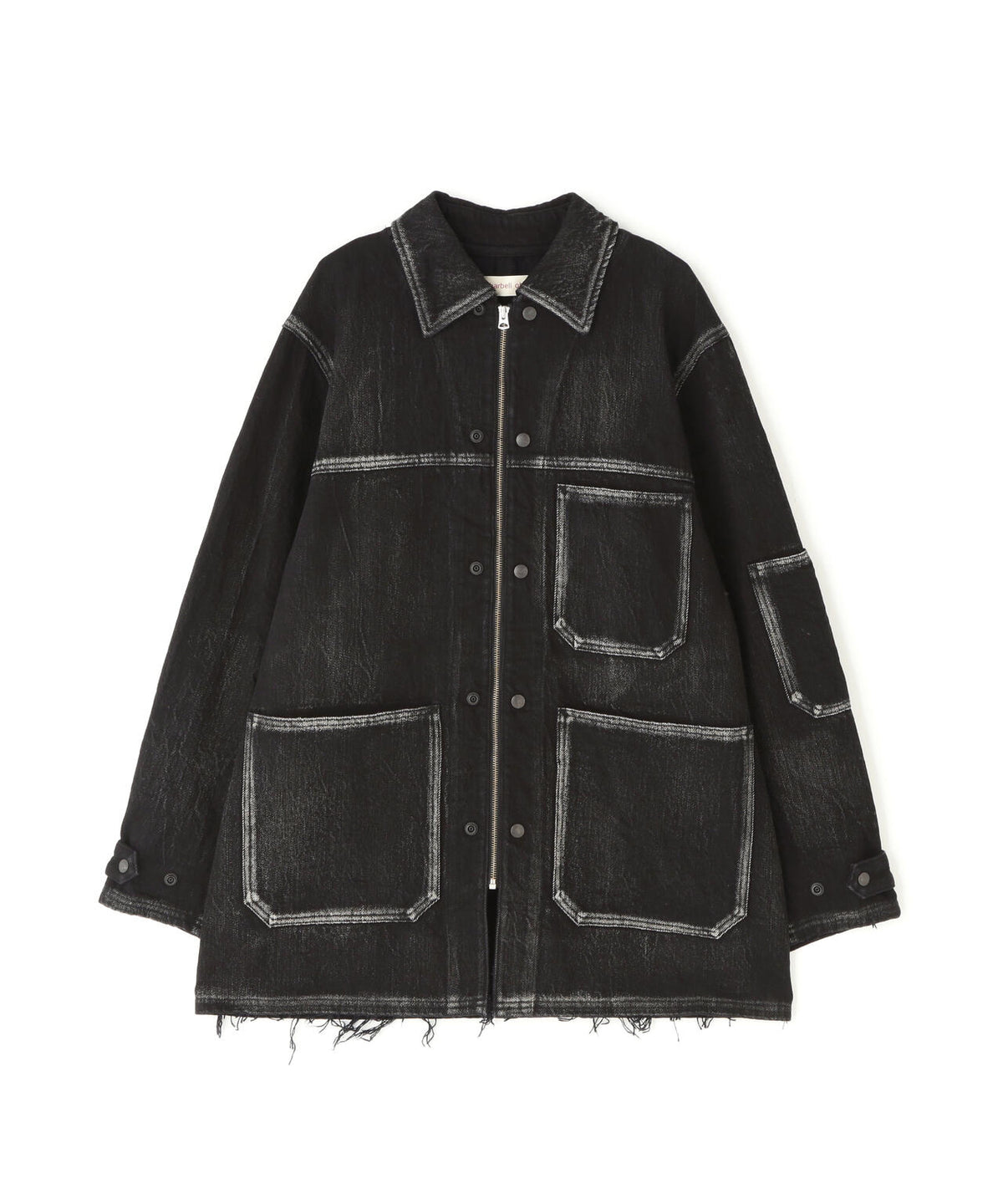 barbell object/バーベルオブジェクト/denim coverall-ag/bo-07a01ag