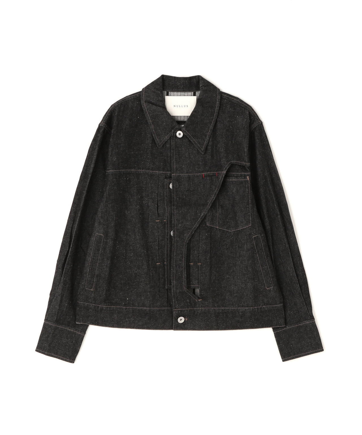 NULLUS/ヌルス/DECONSTRUCTED T-１ JACKET/NUAW26JAC004-BLK