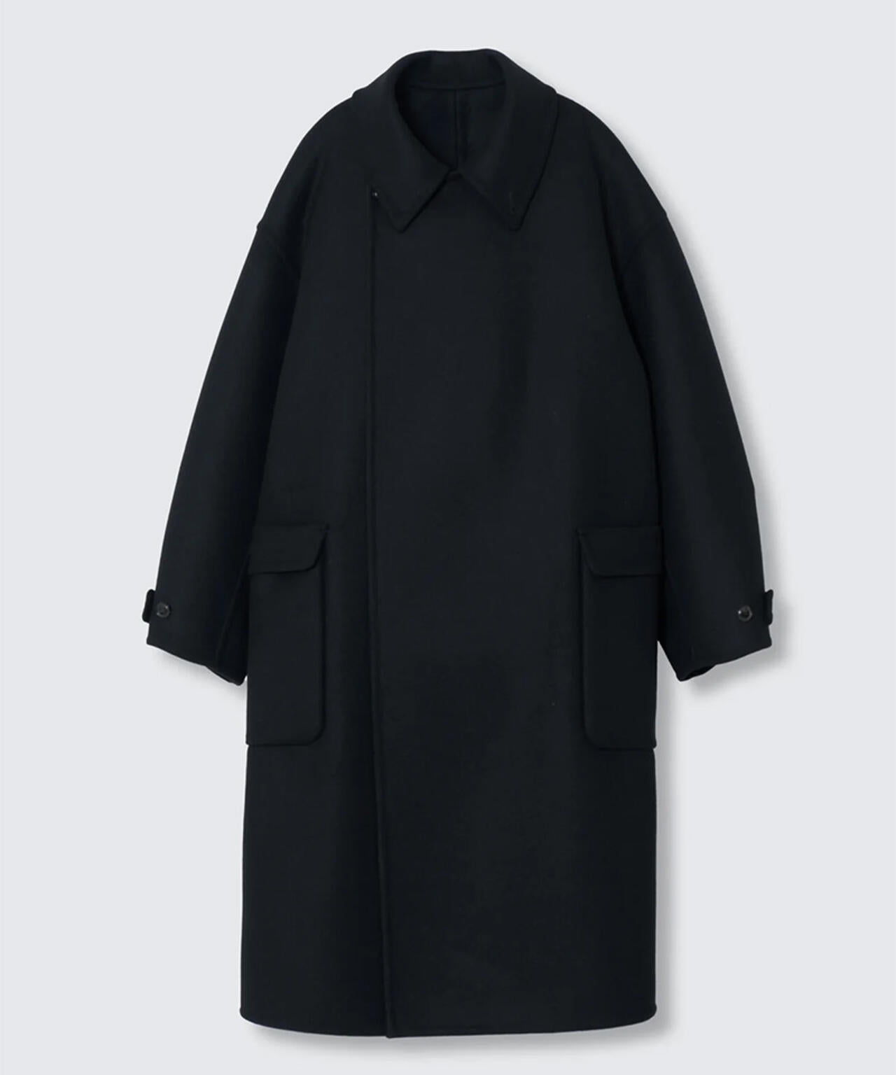 YOKE/ヨーク/Wool Cashmere Double Breasted Rever Coat/YK26FW01317C