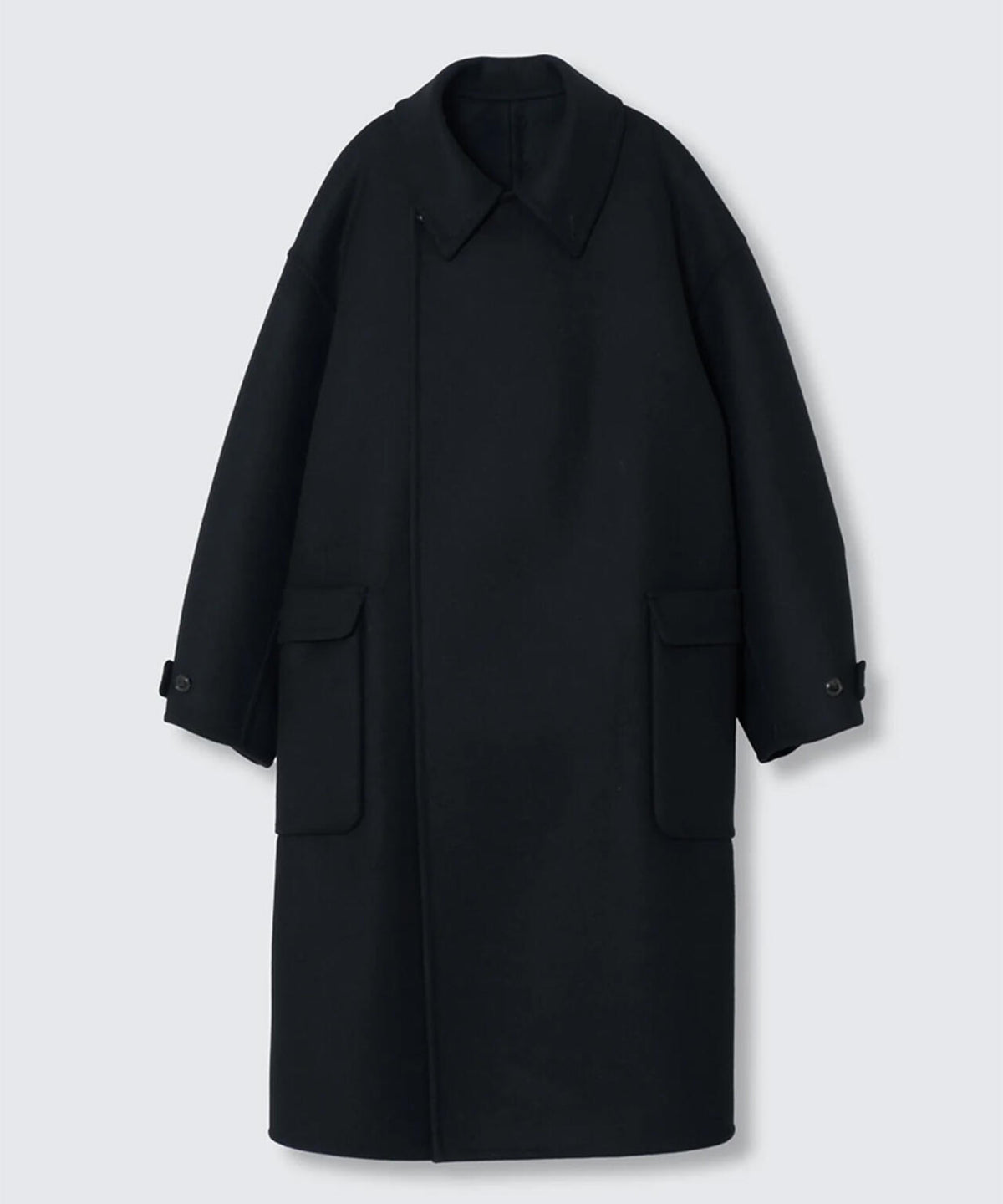 YOKE/ヨーク/Wool Cashmere Double Breasted Rever Coat/YK26FW01317C
