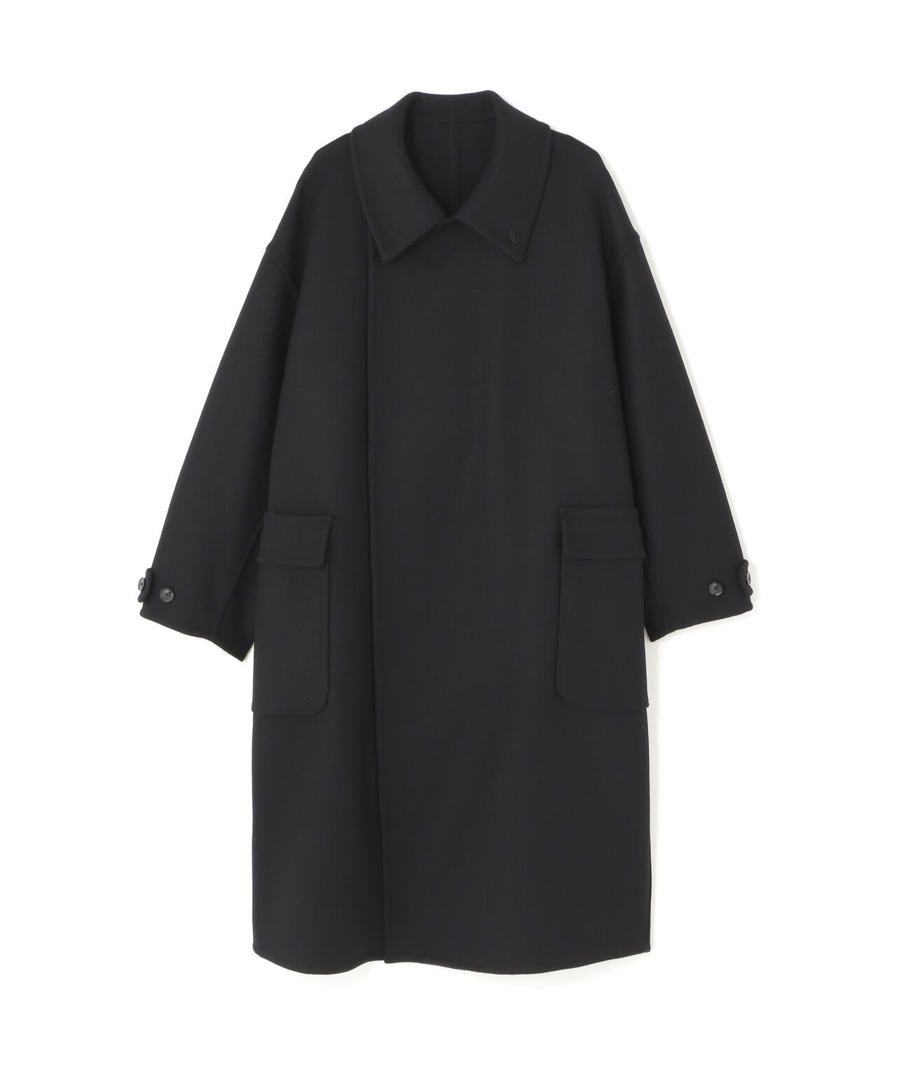 YOKE/ヨーク/Wool Cashmere Double Breasted Rever Coat/YK26FW01317C