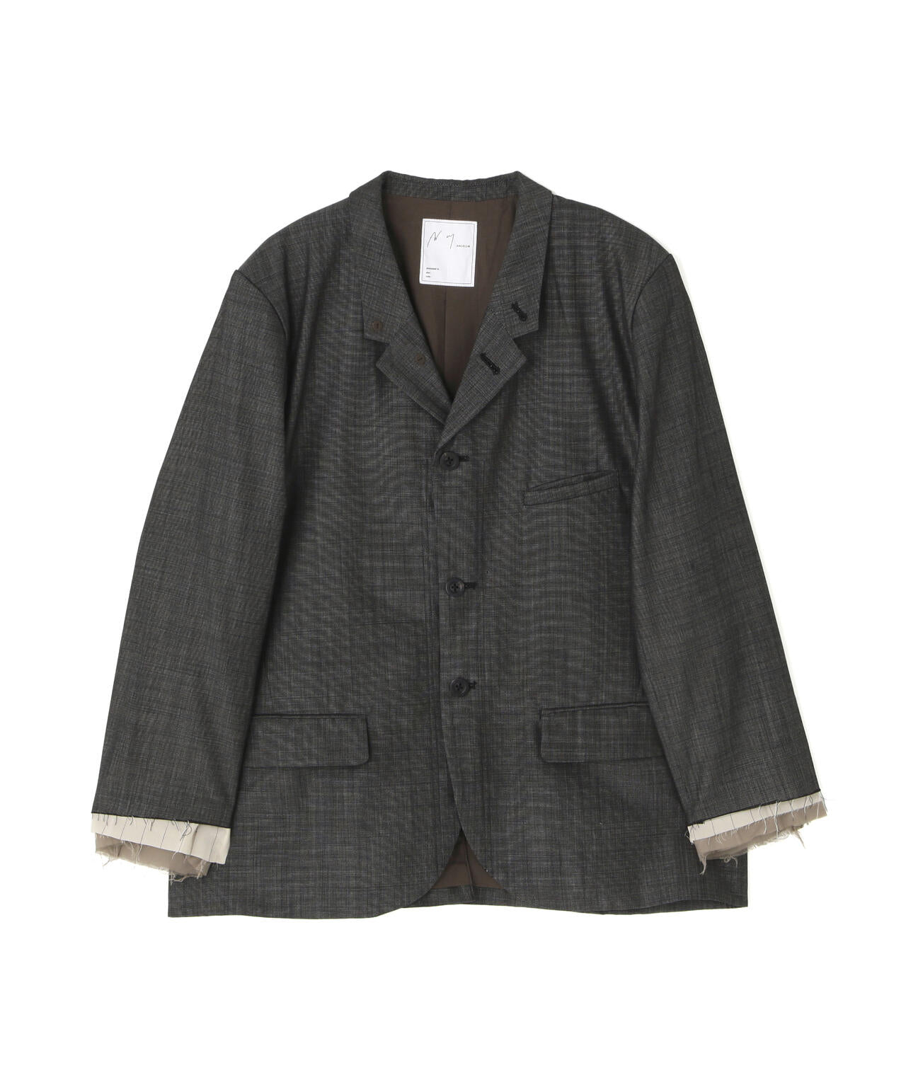 ANCELLM/アンセルム/LAYERED TAILORED JACKET/ANC-JK106
