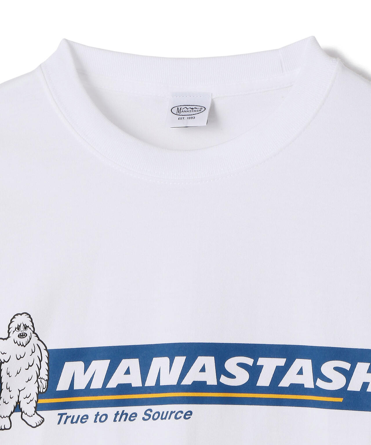MANASTASH/マナスタッシュ/YETI L/S T-Shirts/グラフィックプリントロングスリーブTシャツ