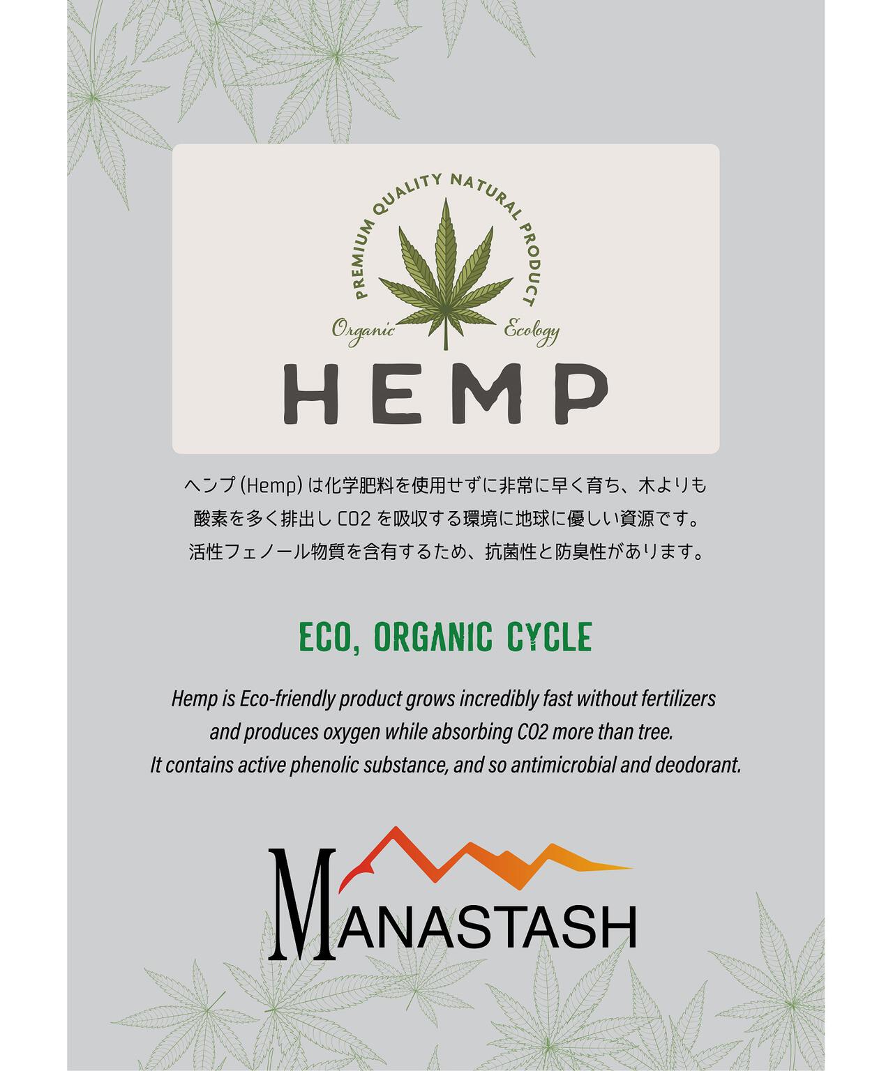 MANASTASH/マナスタッシュ/VENT TEE '23