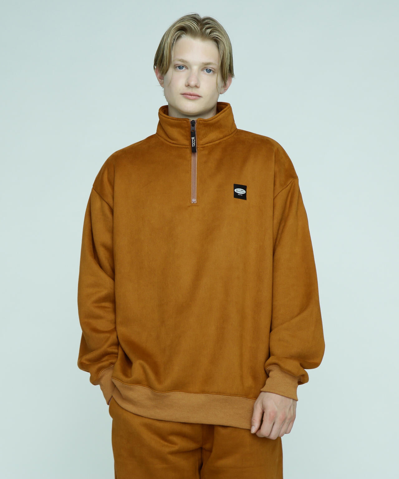 MANASTASH/マナスタッシュ/LODGE HALF ZIP SWEAT/ロッジハーフ