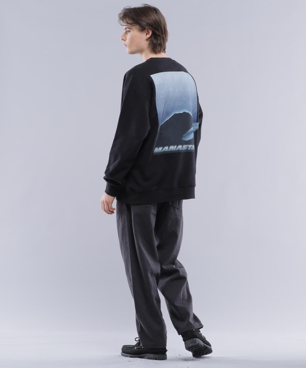 マナスタッシュ（Manastash）/NTS Radio×MANASTASH ／CREW SWET／クルースウェット NTS Radio×MANASTASH /CREW SWET/クルースウェット | MANASTASH（マナ