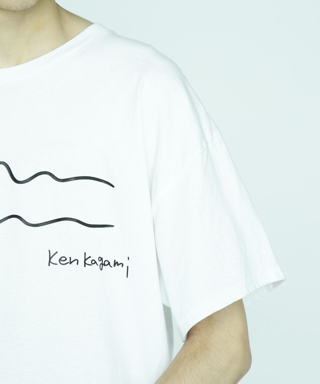 Ken Kagami×MANASTASH/コラボTシャツ/KEN'S TEE MST LOGO | MANASTASH