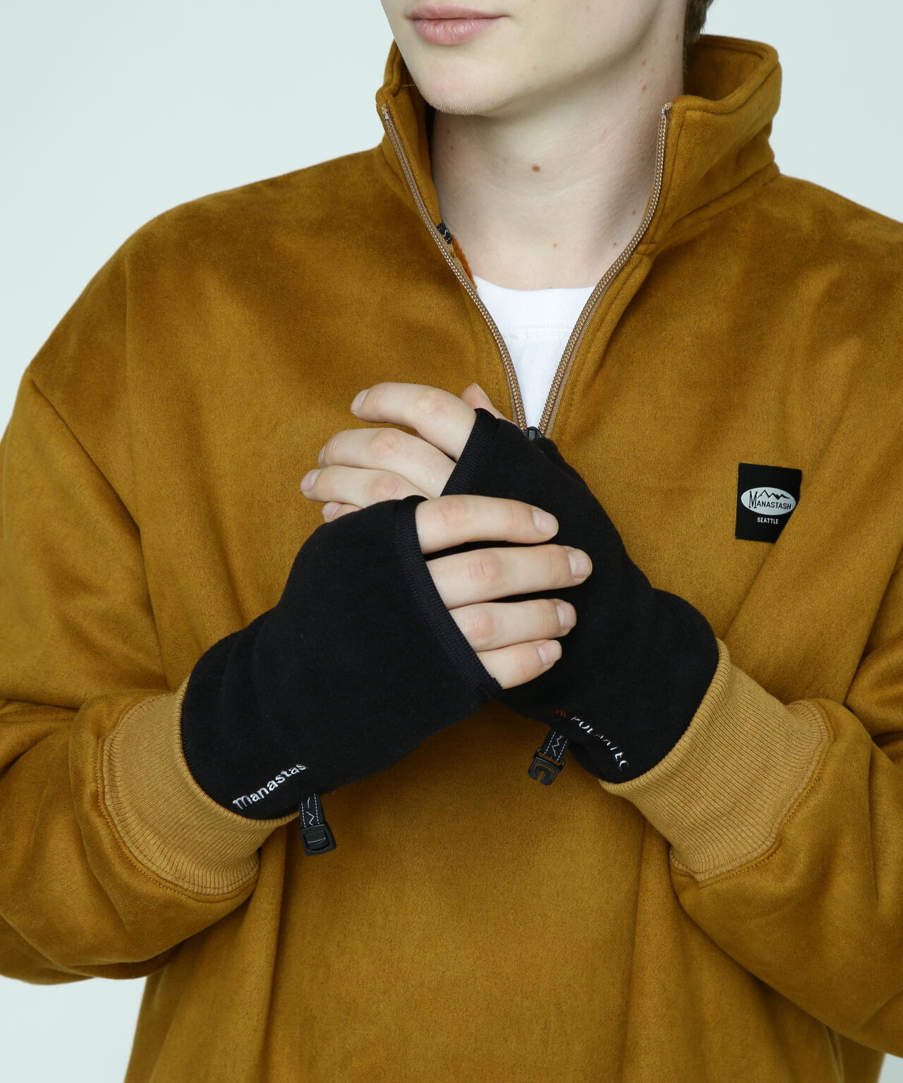 MANASTASH/マナスタッシュ/POLARTEC FINGERLESS GLOVE | MANASTASH