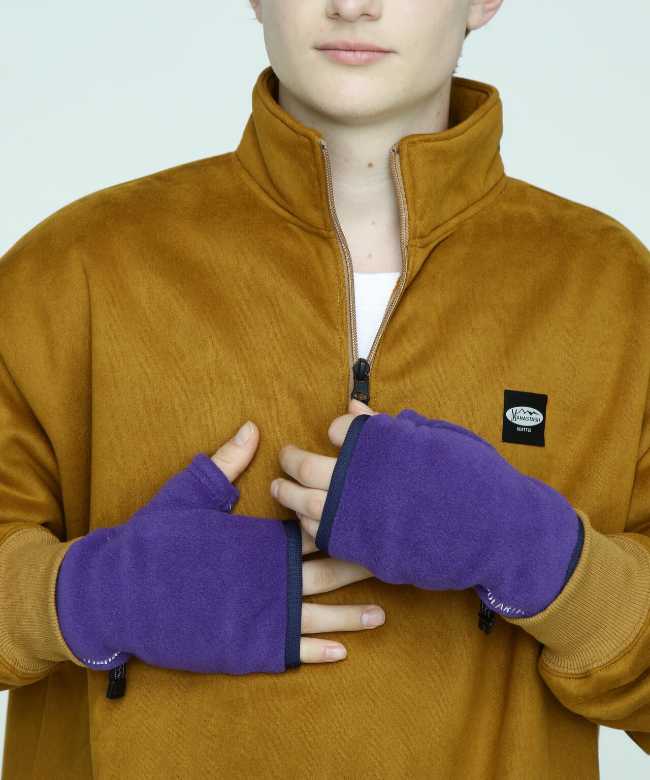 MANASTASH/マナスタッシュ/POLARTEC FINGERLESS GLOVE | MANASTASH