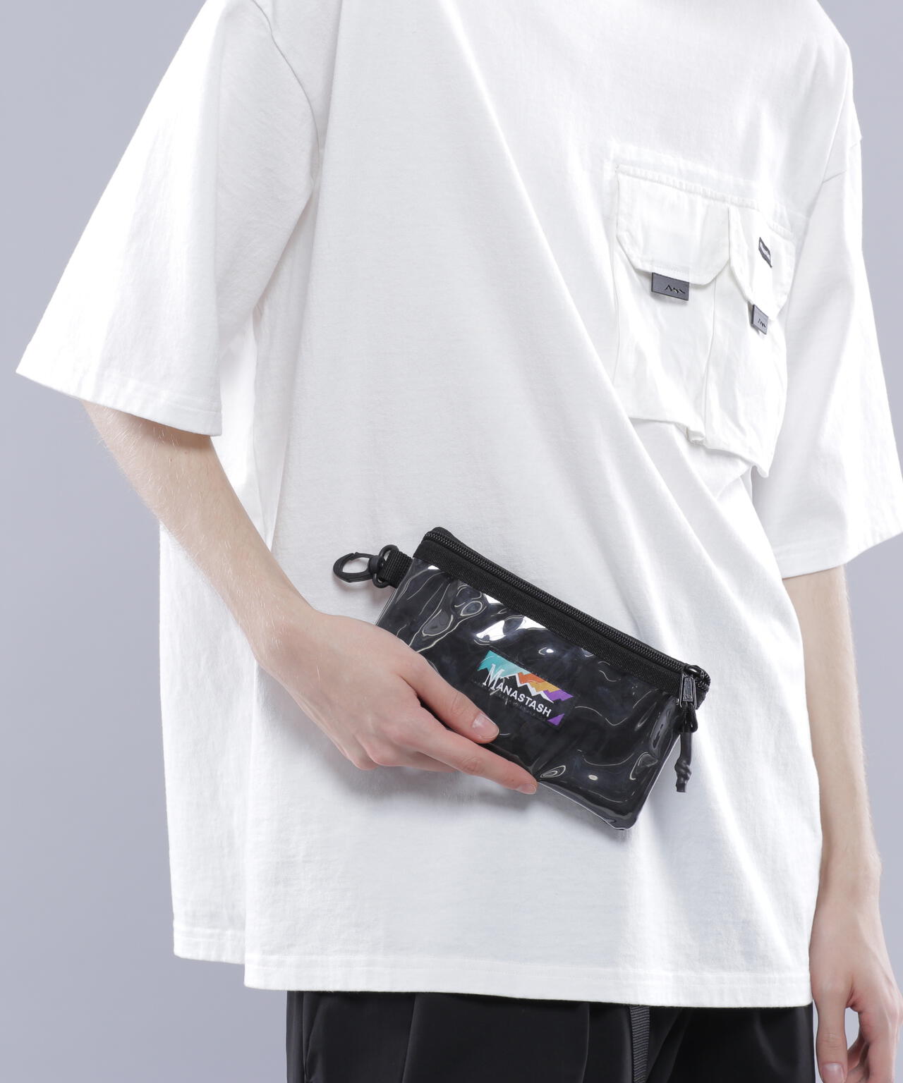 MANASTASH/マナスタッシュ/CLEAR POCKET POUCH | MANASTASH（マナ