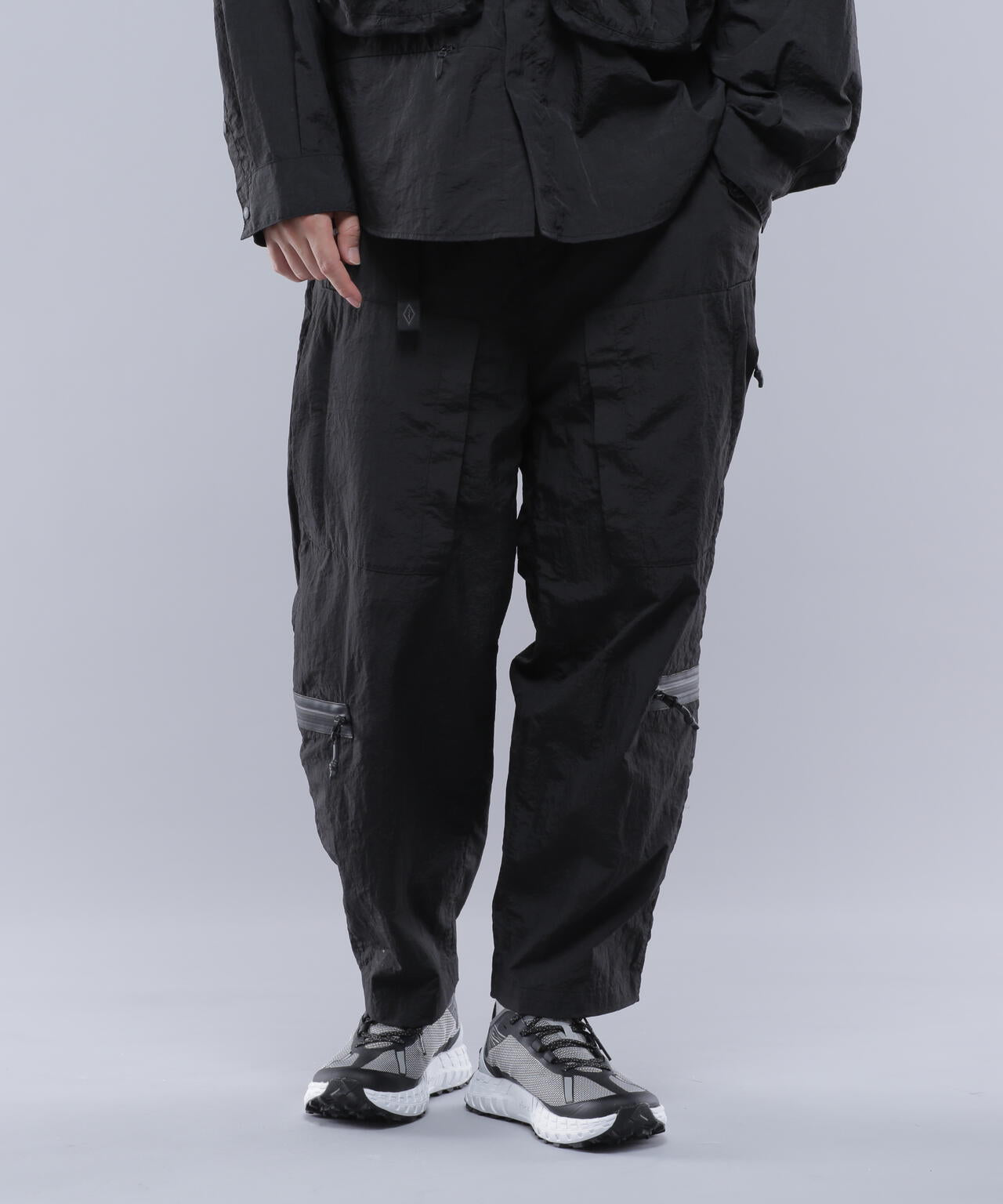 【新品タグ付き】MANASTASH ナイロンパンツ XL ブラック テック系 MANASTASH/マナスタッシュ/EXTRA MILE FLIGHT PANTS | MANASTASH（マナ