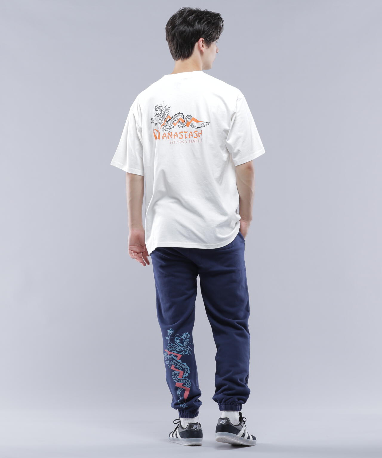 MANASTASH/マナスタッシュ/DRAGON SWEATPANTS/ドラゴンスウェット
