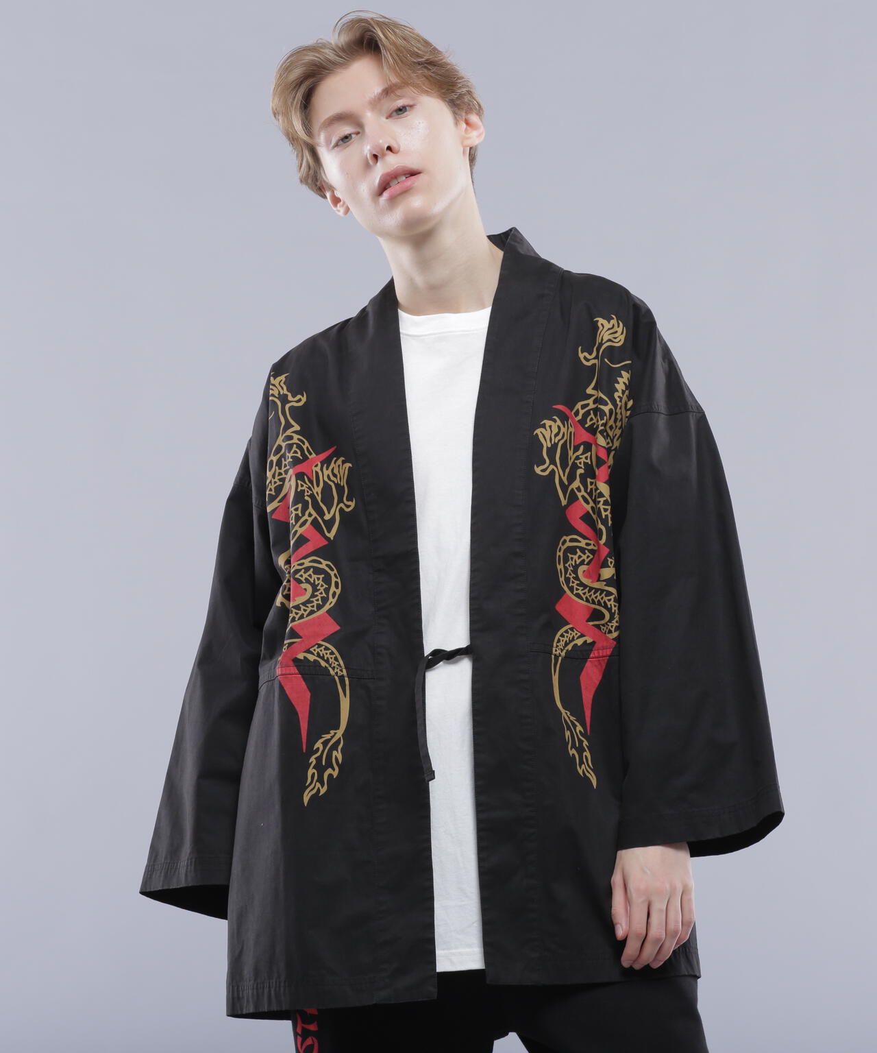 MANASTASH/マナスタッシュ/DRAGON HANTEN SHIRT/ドラゴンはんてん