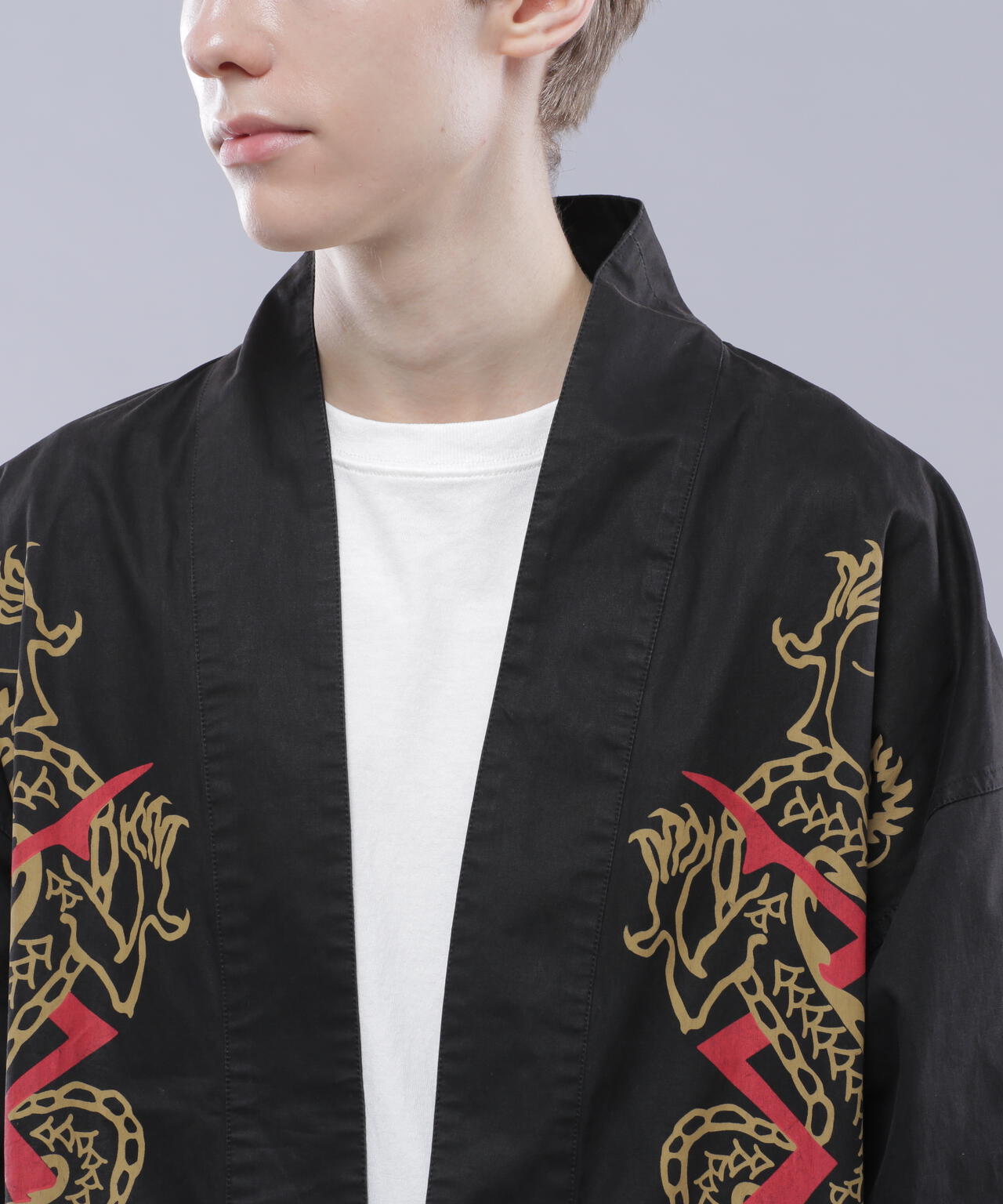 MANASTASH/マナスタッシュ/DRAGON HANTEN SHIRT/ドラゴンはんてん