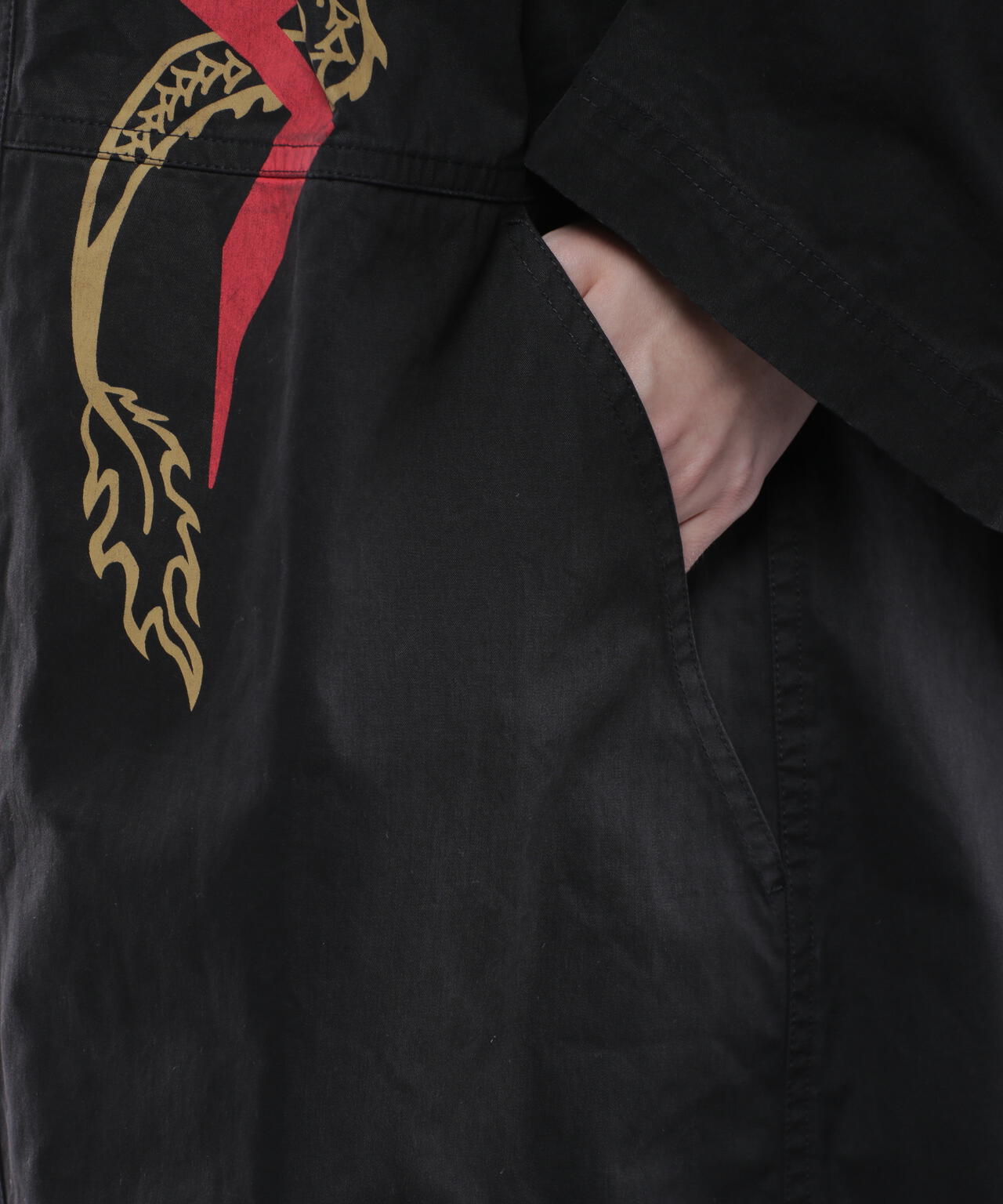 MANASTASH/マナスタッシュ/DRAGON HANTEN SHIRT/ドラゴンはんてん