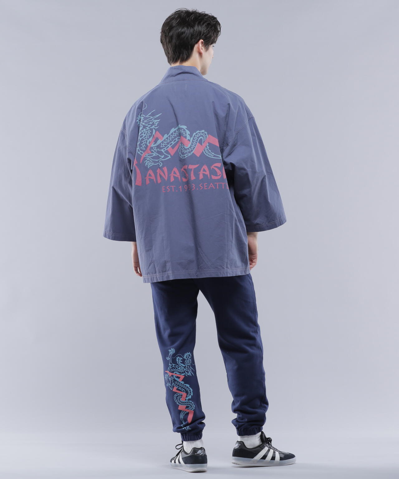 MANASTASH/マナスタッシュ/DRAGON HANTEN SHIRT/ドラゴンはんてん