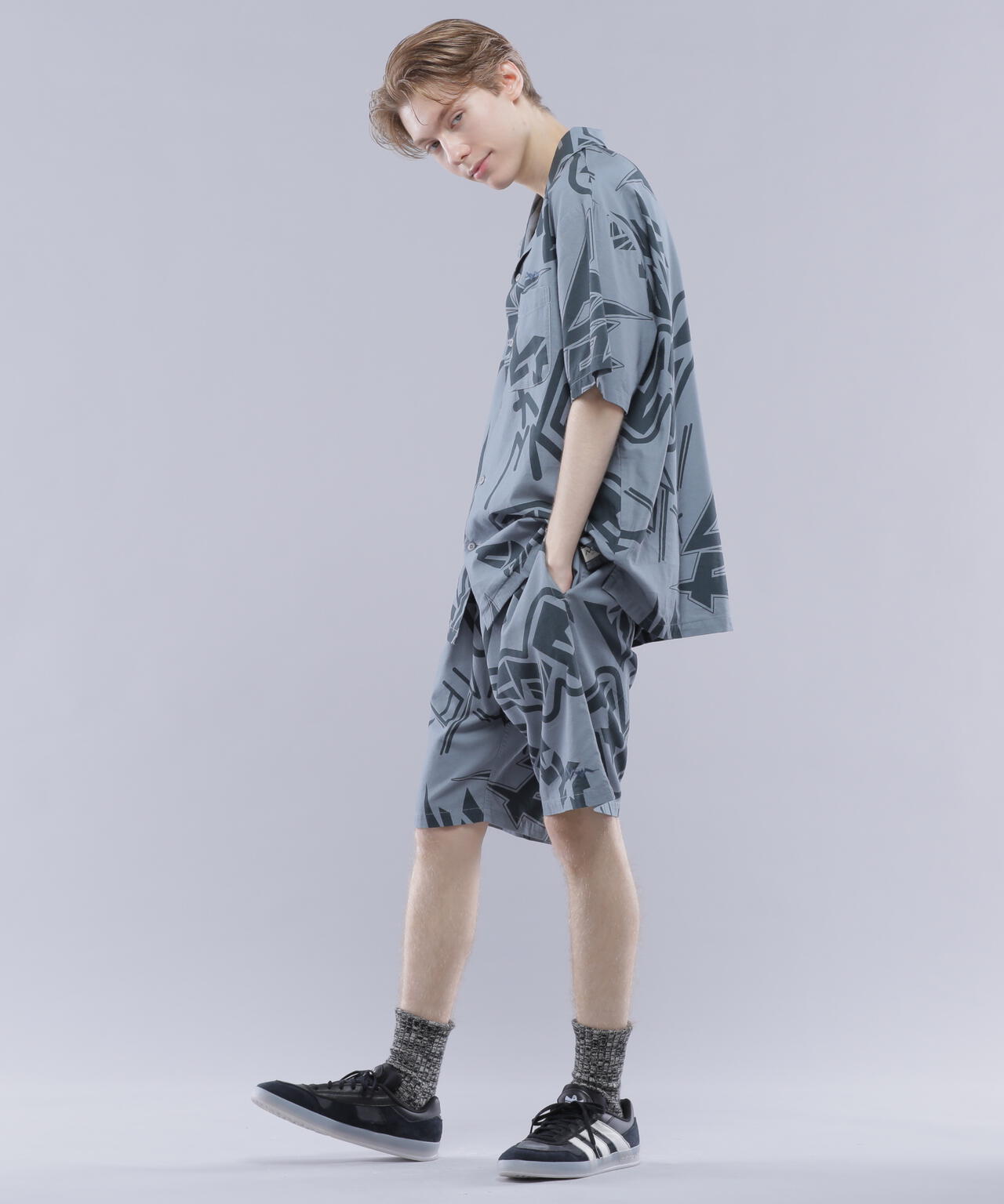 MANASTASH/マナスタッシュ/KATAKANA MANALOHA SHIRT