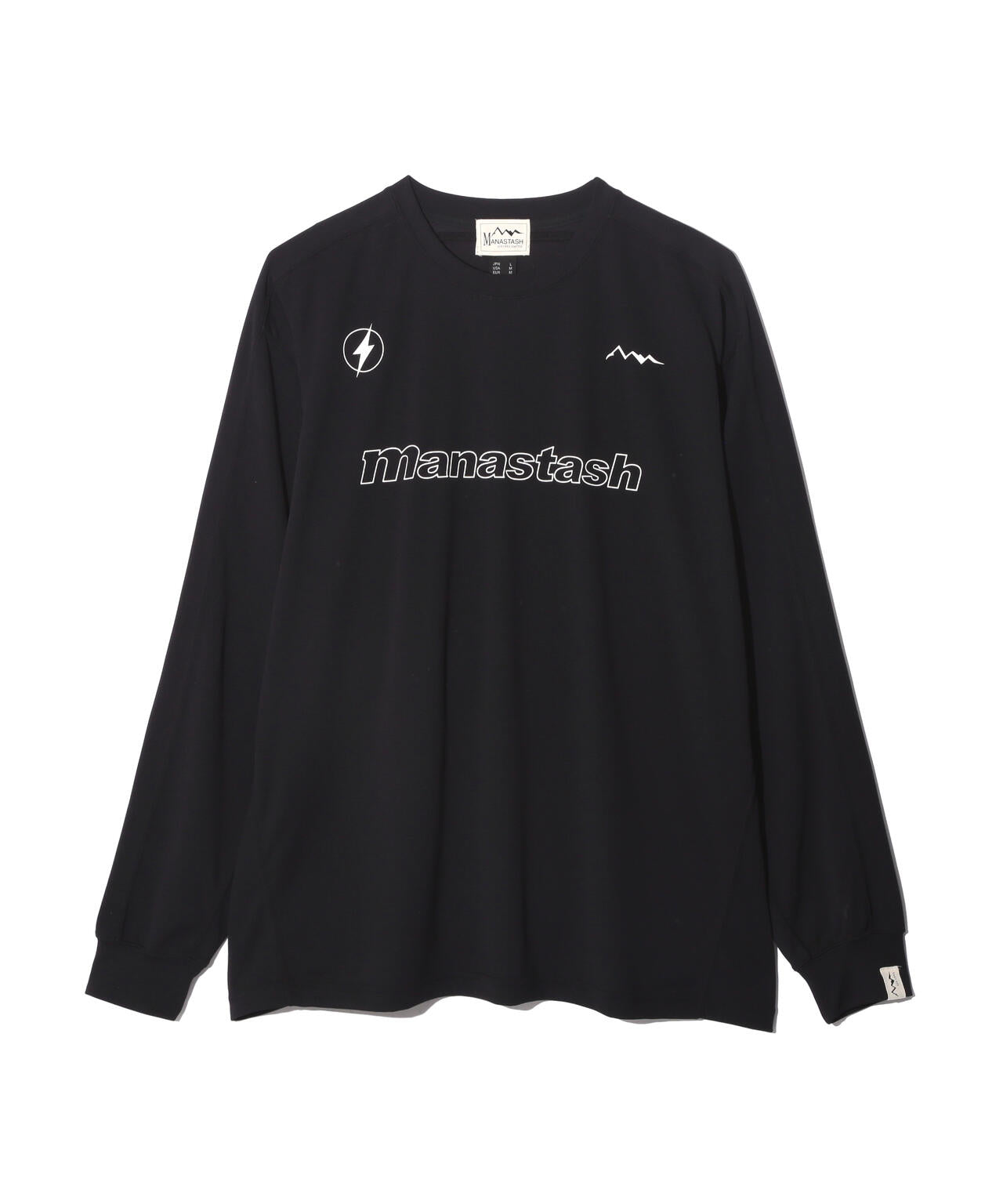 マナスタッシュ（Manastash）/MANASTASH／マナスタッシュ／MANASTASH TECH LOGO L／S TEE MANASTASH/マナスタッシュ/MANASTASH TECH L/S TEE | MANASTASH（マナ