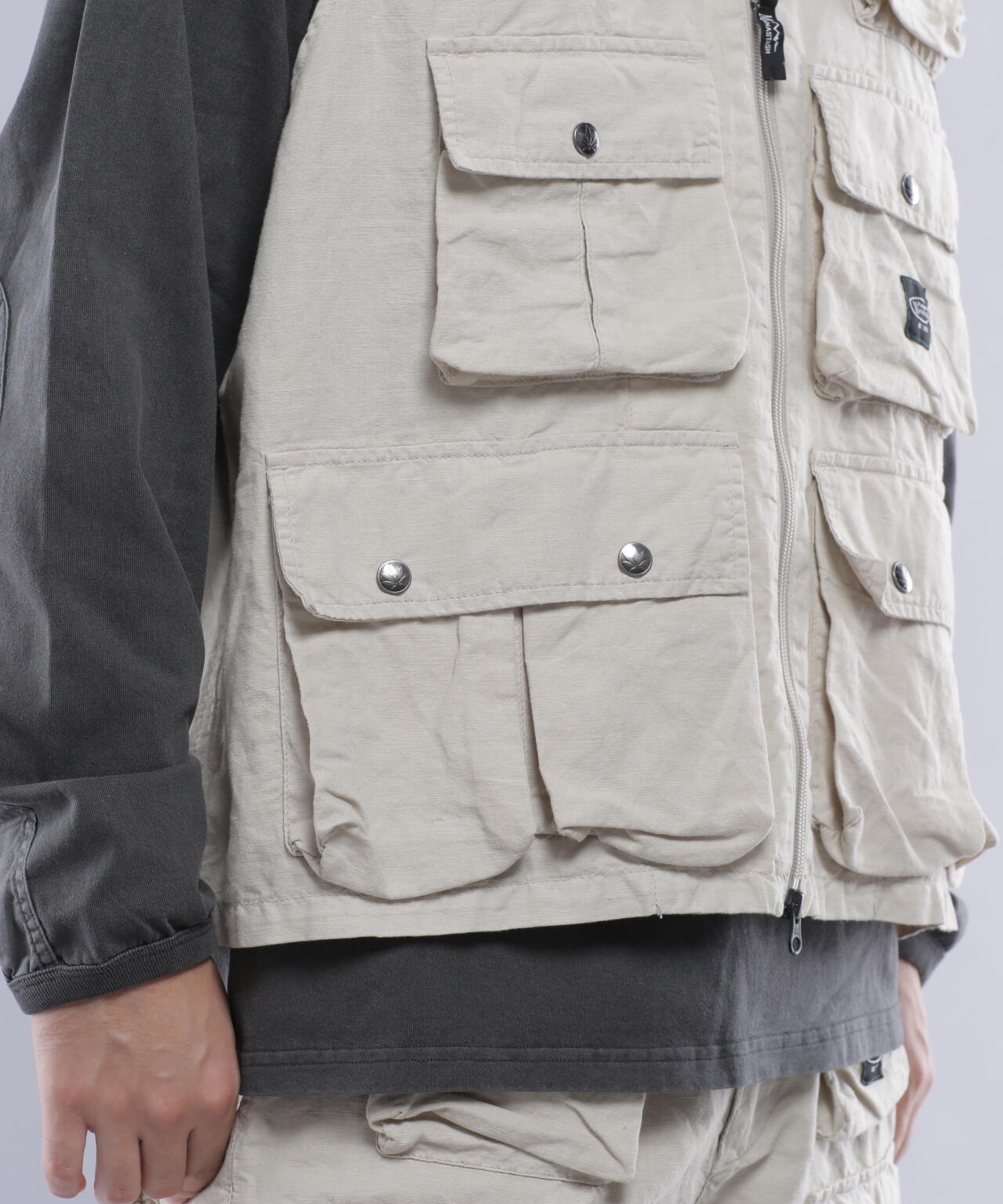 MANASTASH/マナスタッシュ/HEMP POP VEST/ヘンプポップベスト