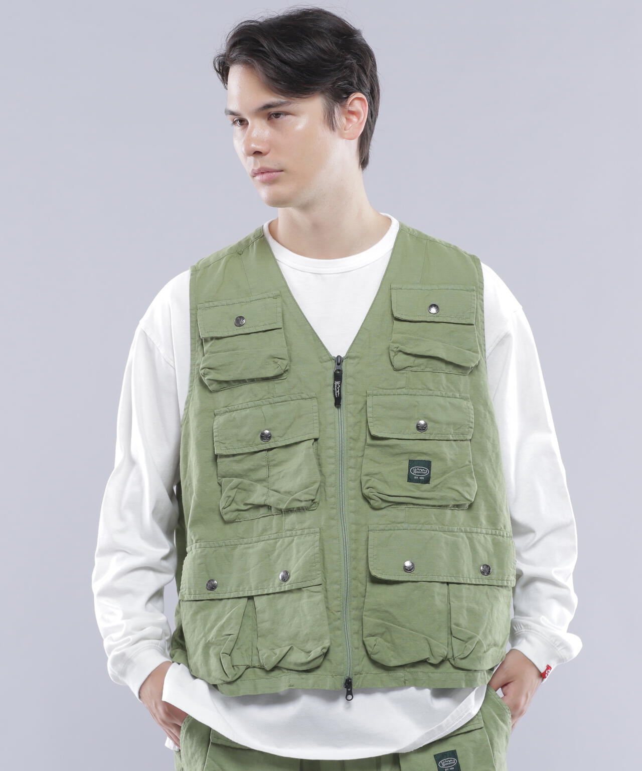 MANASTASH/マナスタッシュ/HEMP POP VEST/ヘンプポップベスト