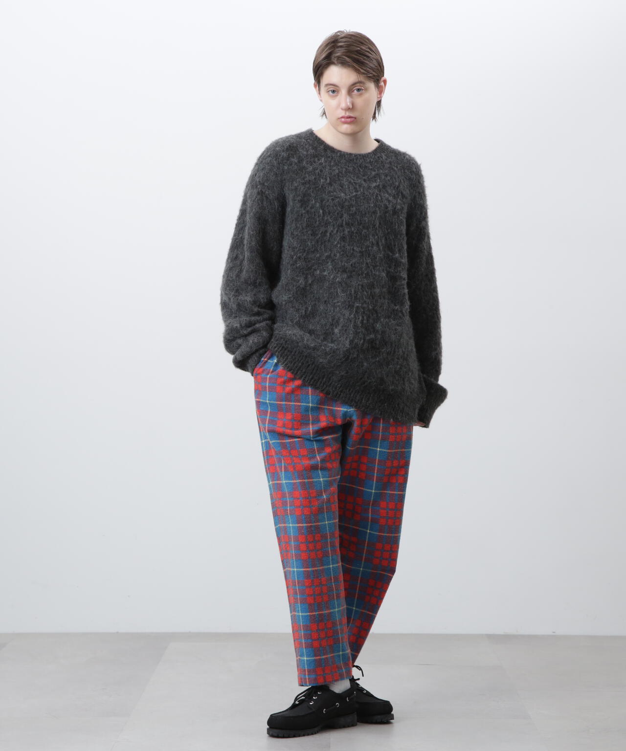 MANASTASH/マナスタッシュ/ZIP FLANNEL PANTS/ジップフランネル