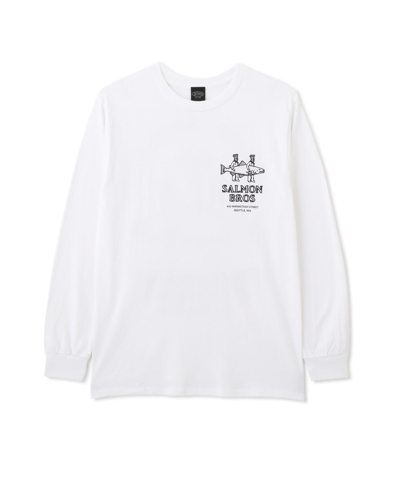 MANASTASH/マナスタッシュ/L/S TEE SALMON/ロングスリーブTシャツ