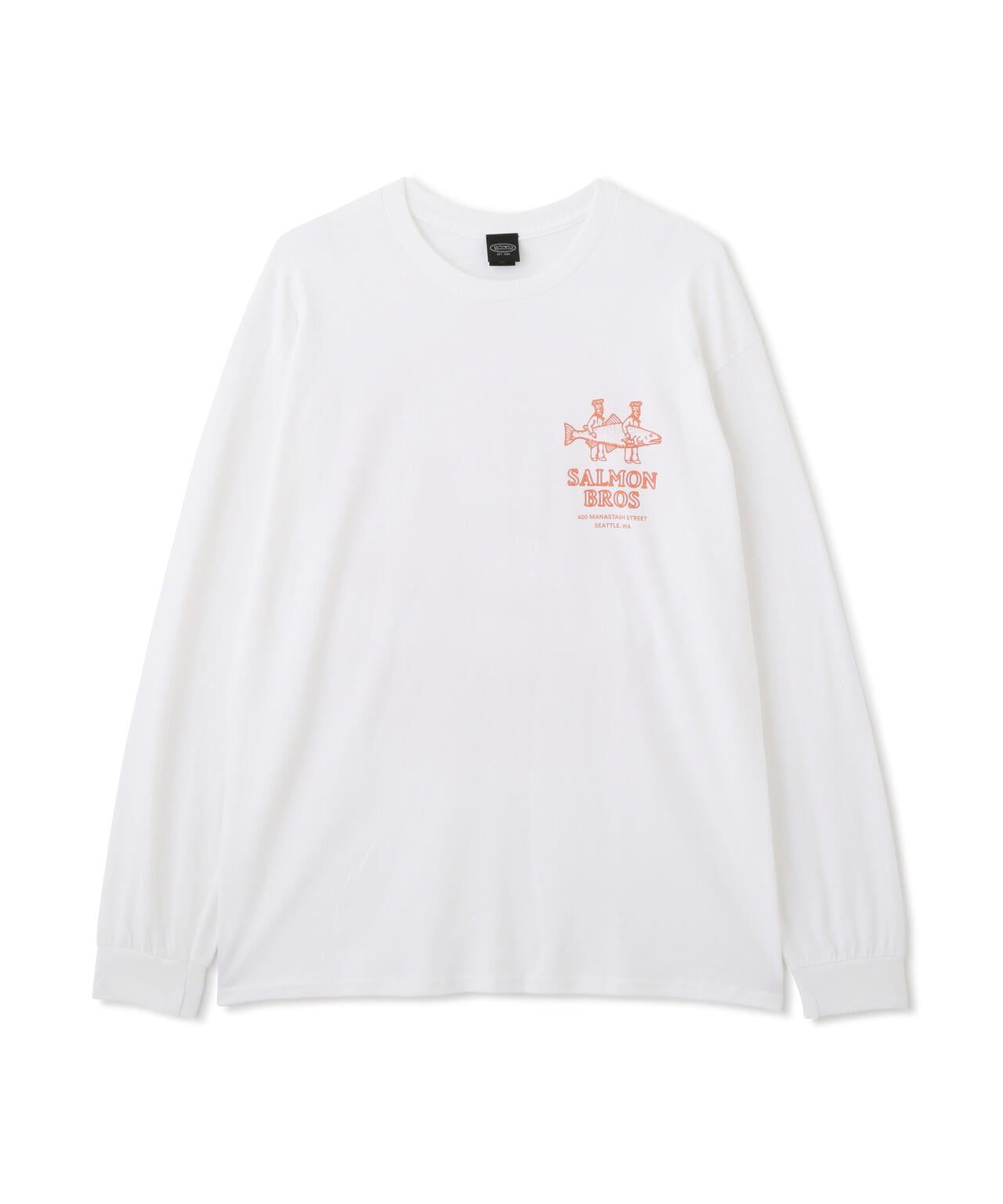 ※マナ　長袖のみ MANASTASH/マナスタッシュ/L/S TEE SALMON/ロングスリーブTシャツ