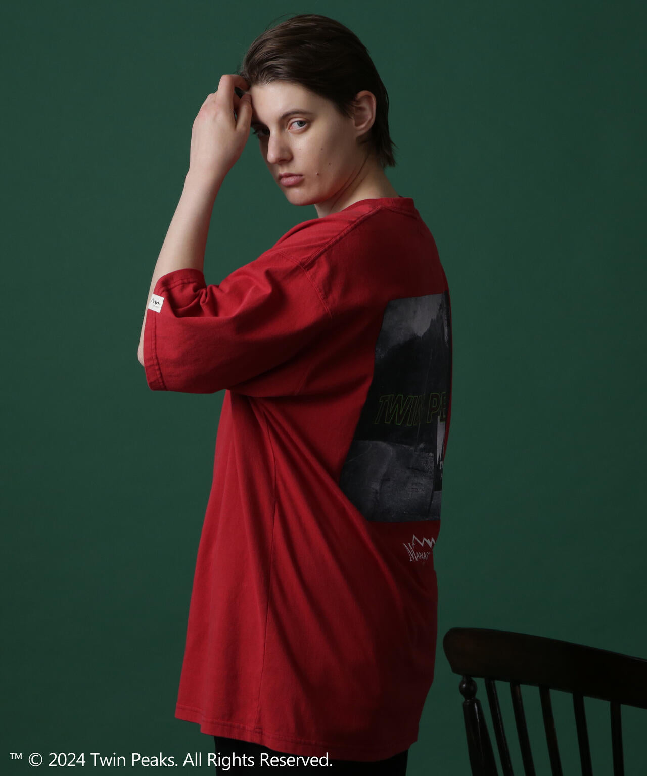 未使用　manastash TWIN PEAKS SWEAT ツイン・ピークス MANASTASH/マナスタッシュ/TWIN PEAKS HOODIE/ツイン・ピークス