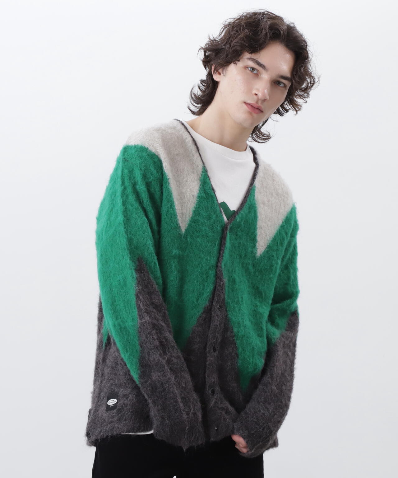 MANASTASH／マナスタッシュ／アバディーンカーディガン（M） MANASTASH/マナスタッシュ/ABERDEEN KURTIGAN/アバディーン