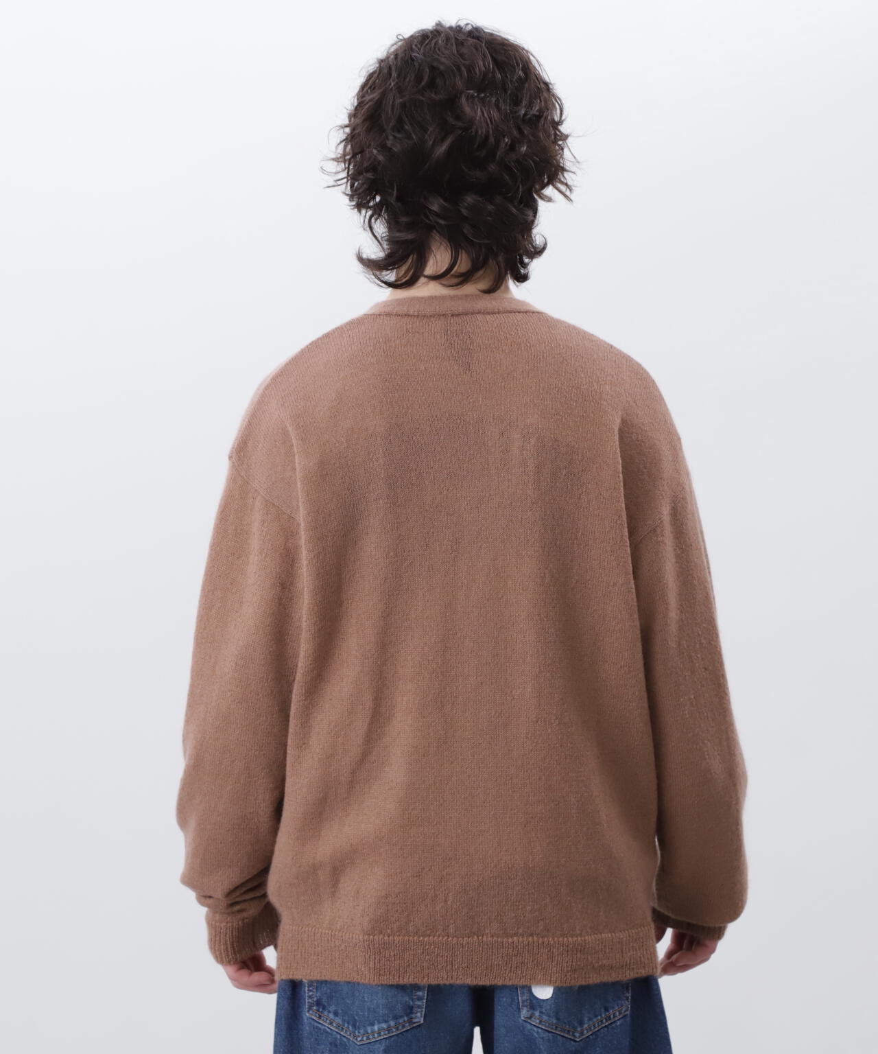 BILLIONAIRE BOYS CLUB/MOHAIR CARDIGAN WITH BADGE | MANASTASH（マナ