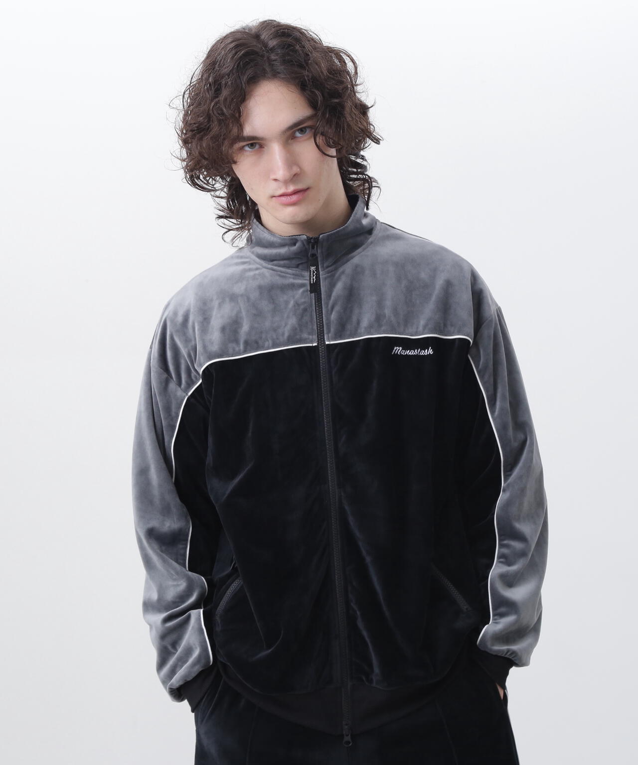 MANASTASH/マナスタッシュ/VELVET TRACK JACKET | MANASTASH（マナ