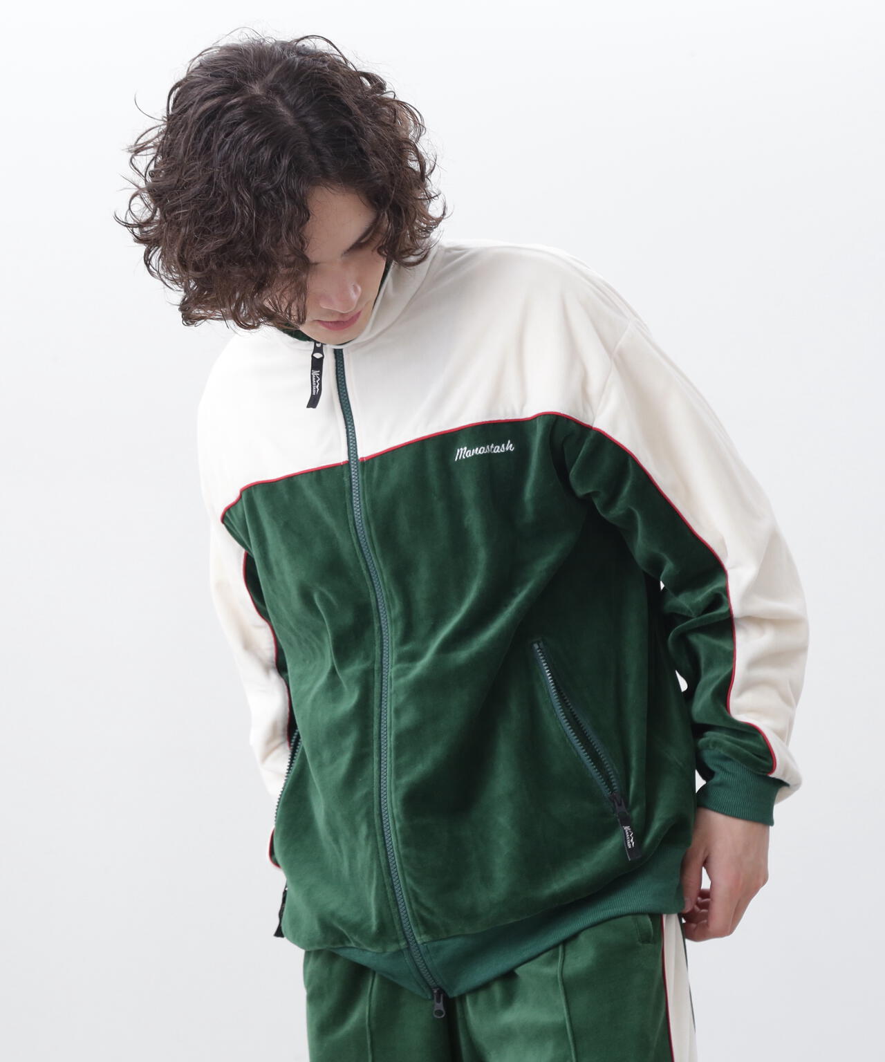 MANASTASH/マナスタッシュ/VELVET TRACK JACKET | MANASTASH（マナ