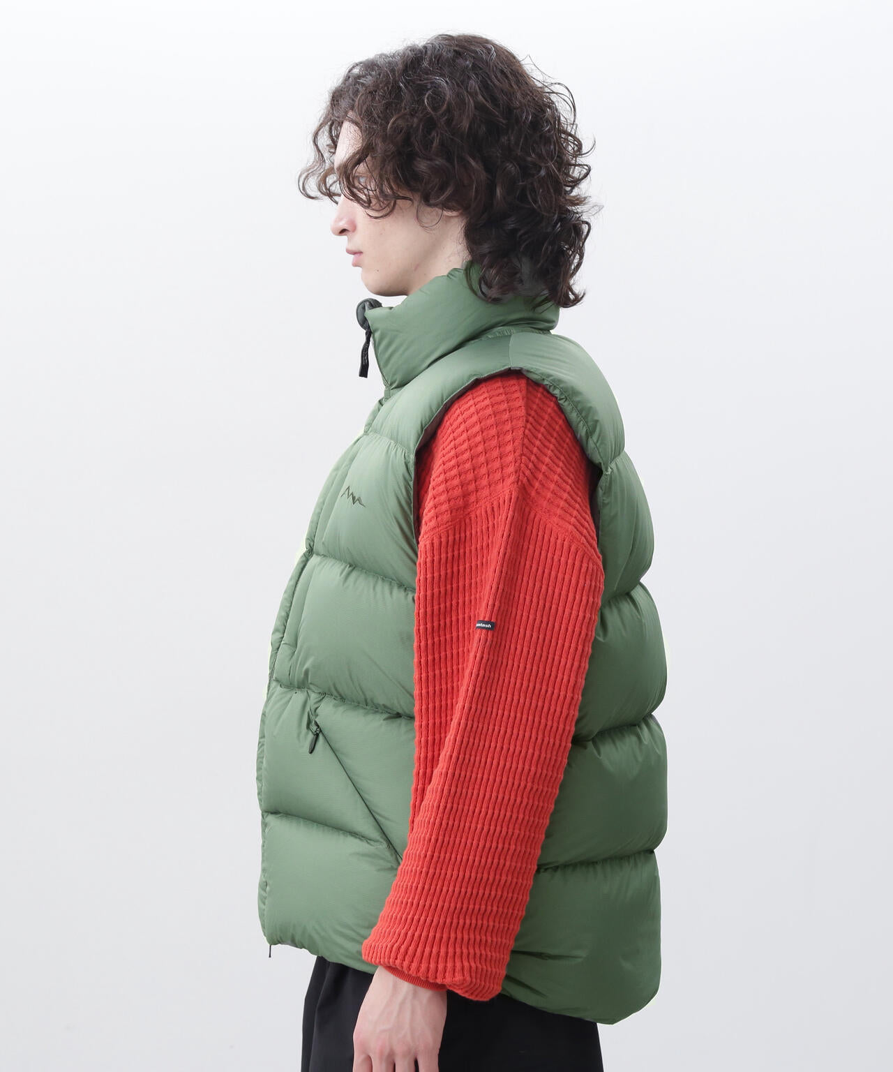 美品ダウンベスト ex/tra】Olmetex ストレッチボンディング ダウンベスト｜ダウン/中綿