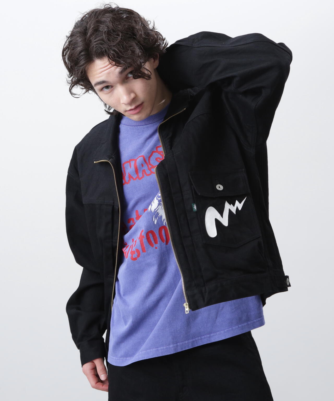 MANASTASH/マナスタッシュ/MS DENIM ZIP JACKET/デニムジップ